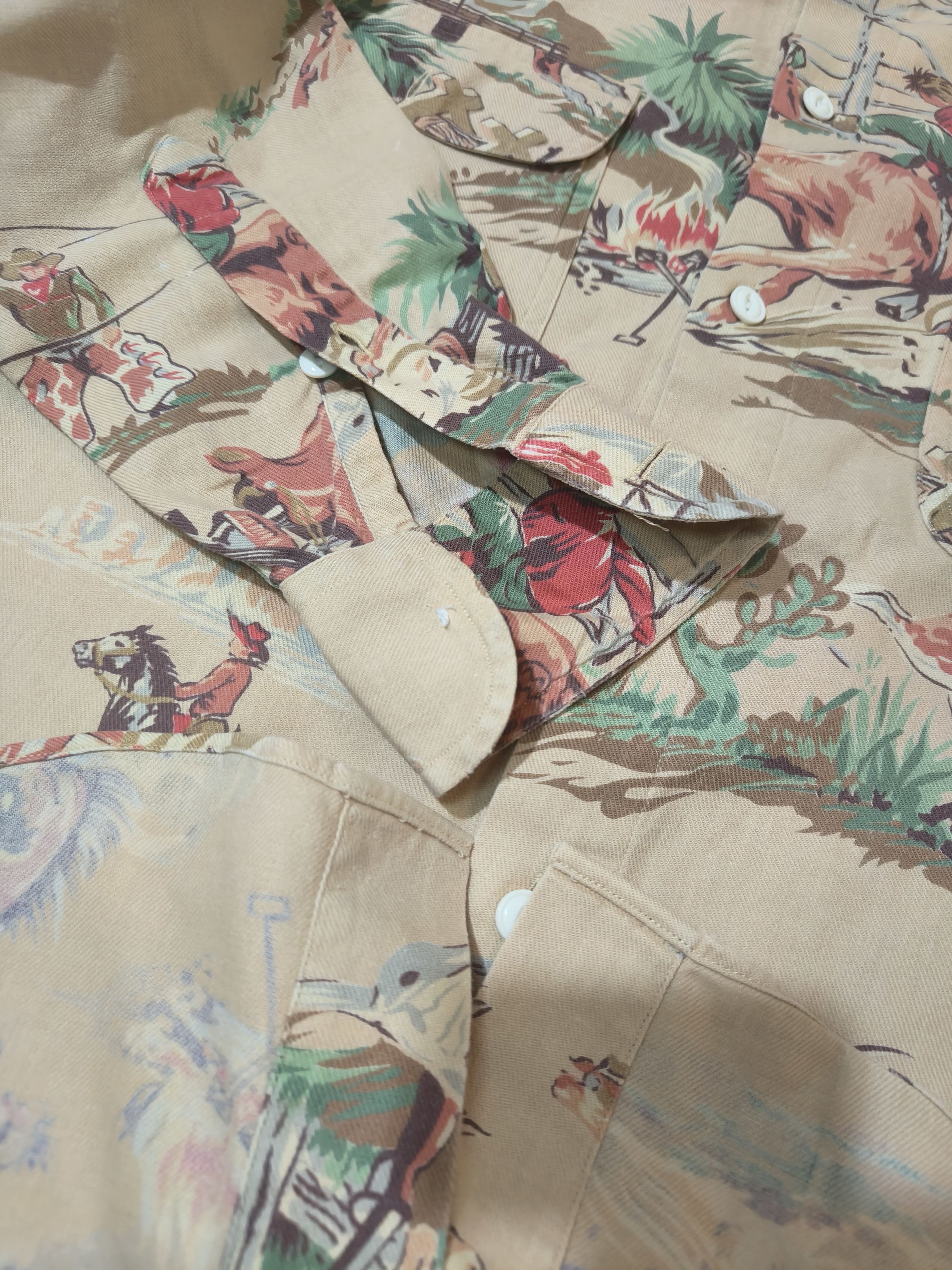 Polo Ralph Lauren Ralph Lauren Western Cowboy Shirt Size US S / EU 44-46 / 1 - 6 Thumbnail
