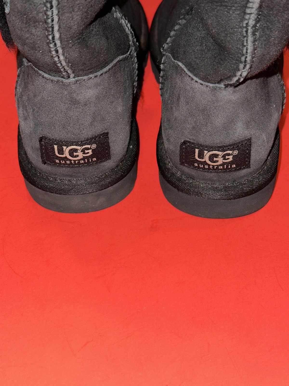 Ugg UGG Australia Bailey Triple Button Black Boot Sheepskin 1873 Size US 6 / IT 36 - 8 Thumbnail