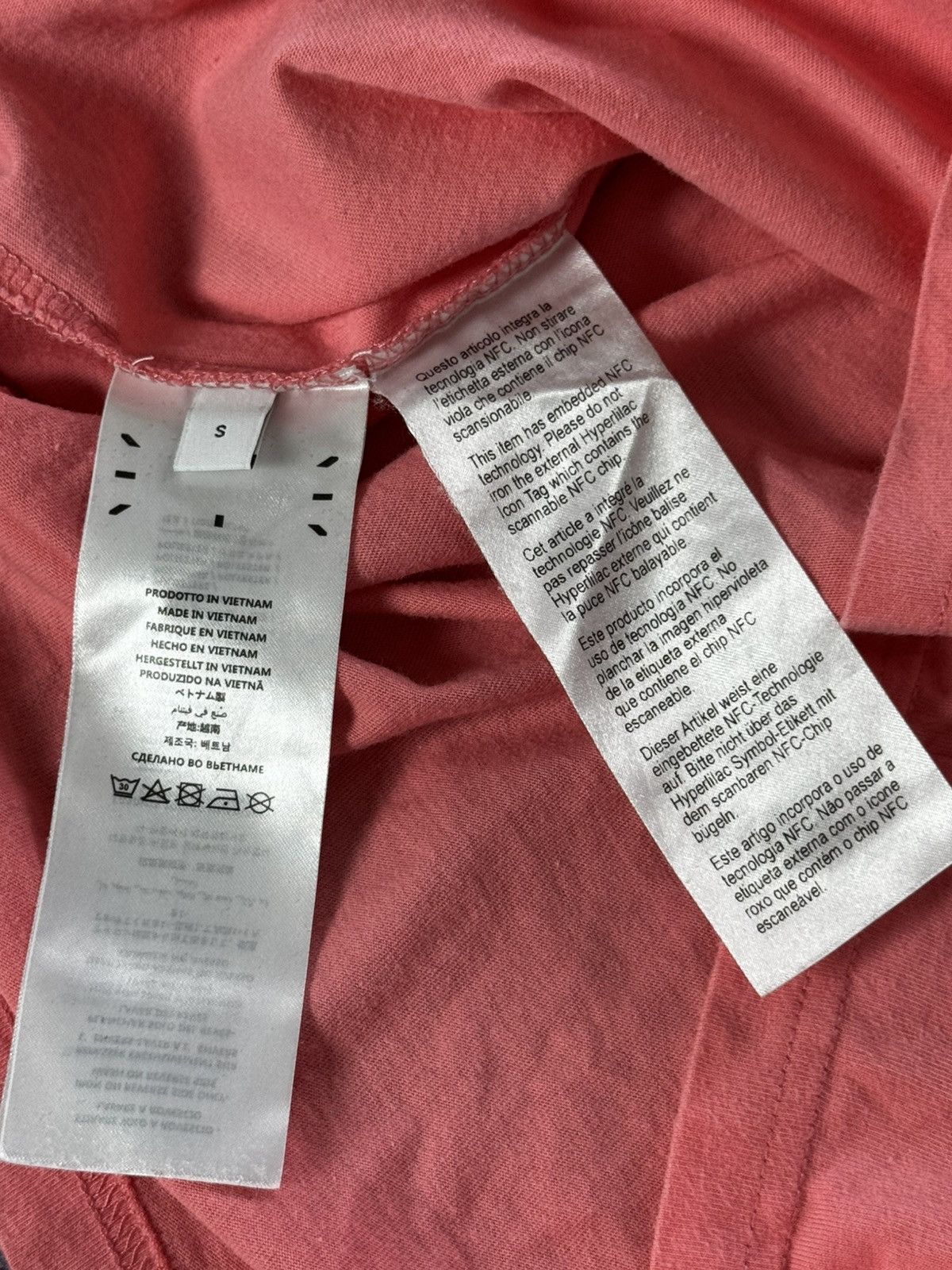 Alexander McQueen Alexander McQueen MCQ Y2K Pink Oversized T-Shirt Size S / US 4 / IT 40 - 12 Thumbnail