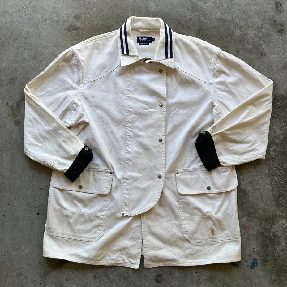 Polo Ralph Lauren Vintage 80s Polo Ralph Lauren Sailing / Fireman Jacket Size US L / EU 52-54 / 3 - 1 Thumbnail