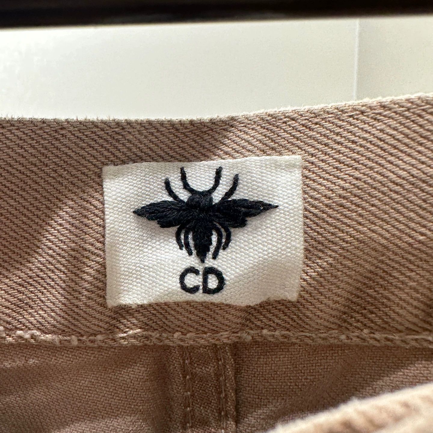 Christian Dior Monsieur Christian Dior feb431 Rose Pink Logo Jeans 34 Size 25" / US 0 / IT 36 - 3 Thumbnail