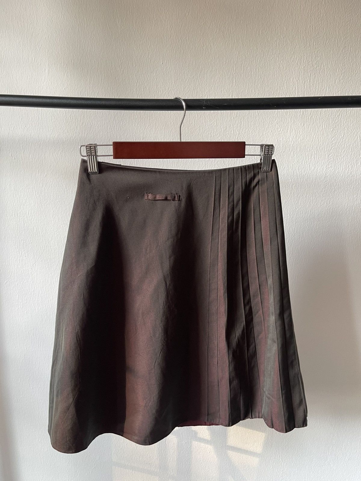 Jean Paul Gaultier 90s Jean Paul Gaultier Metalic Skirt 11 Size 26" / US 2 / IT 38 - 8 Thumbnail