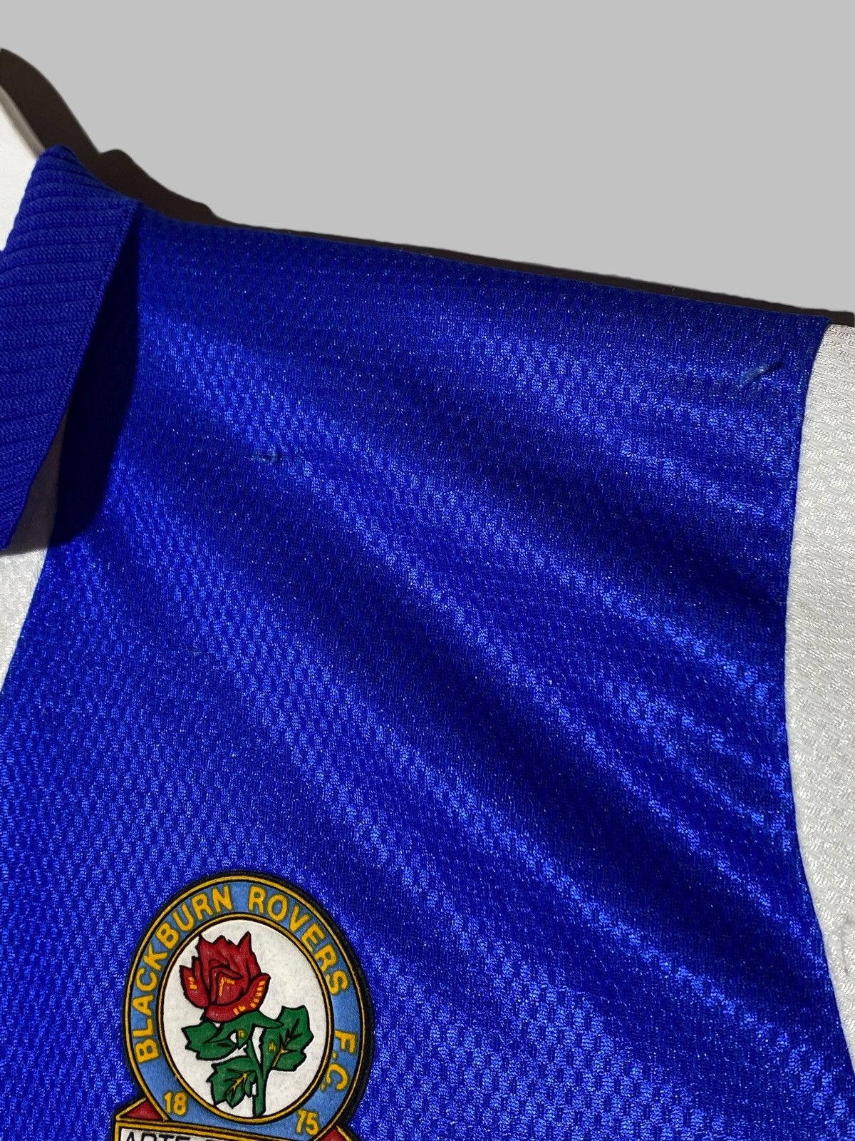 Asics Vintage Asics Blackburn Rovers 1994/95 Home Football Shirt Size US XL / EU 56 / 4 - 14 Thumbnail