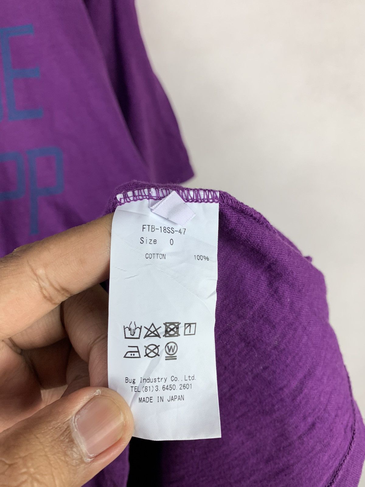 Japanese Brand Steals! Fill The Bill Fuck Off Hidden Message Tee Size US L / EU 52-54 / 3 - 8 Thumbnail