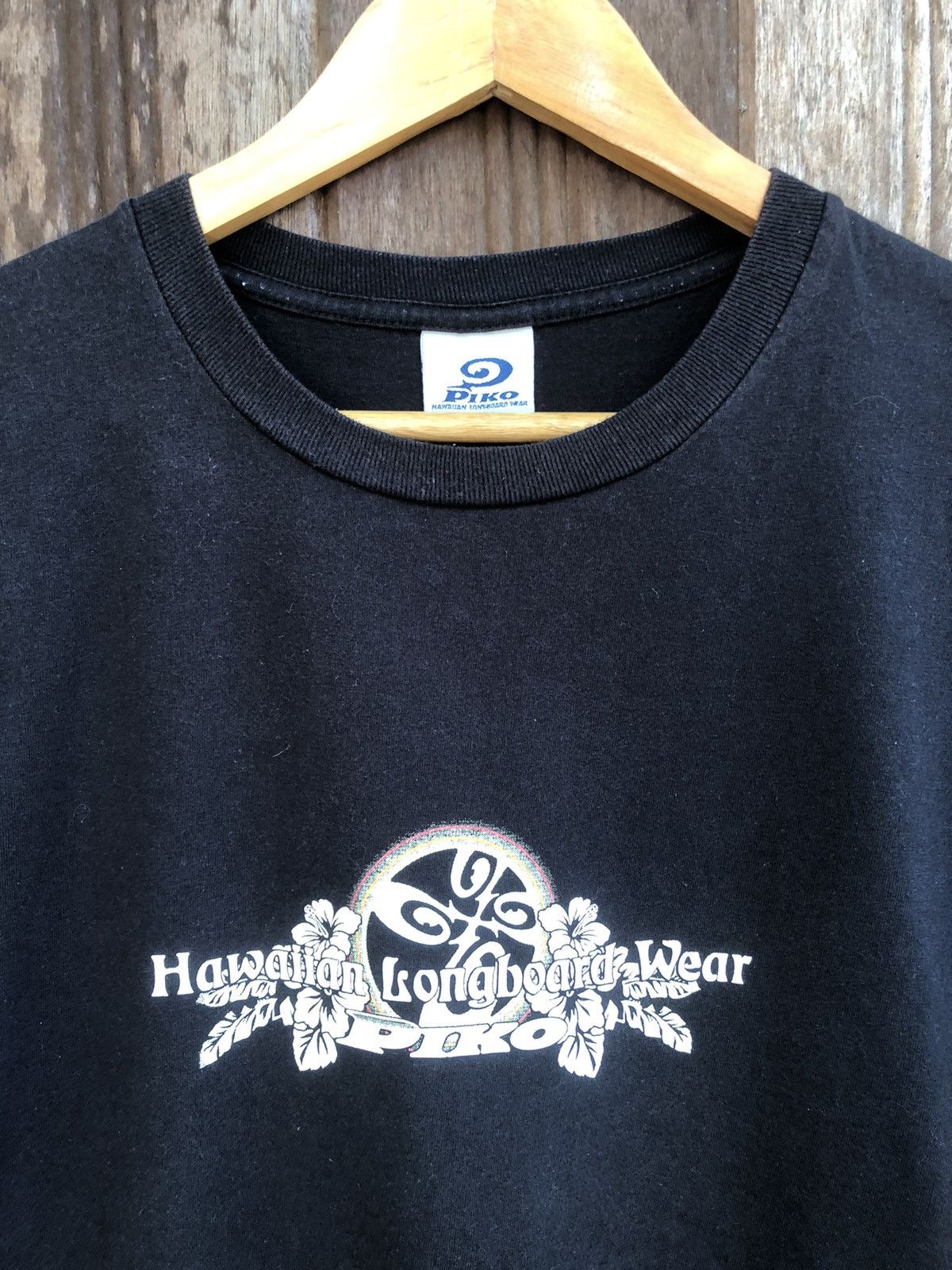 Vintage × Volcom Vintage Hawaiian Piko Surfwear Glitter Backhit Tee Size US L / EU 52-54 / 3 - 6 Thumbnail