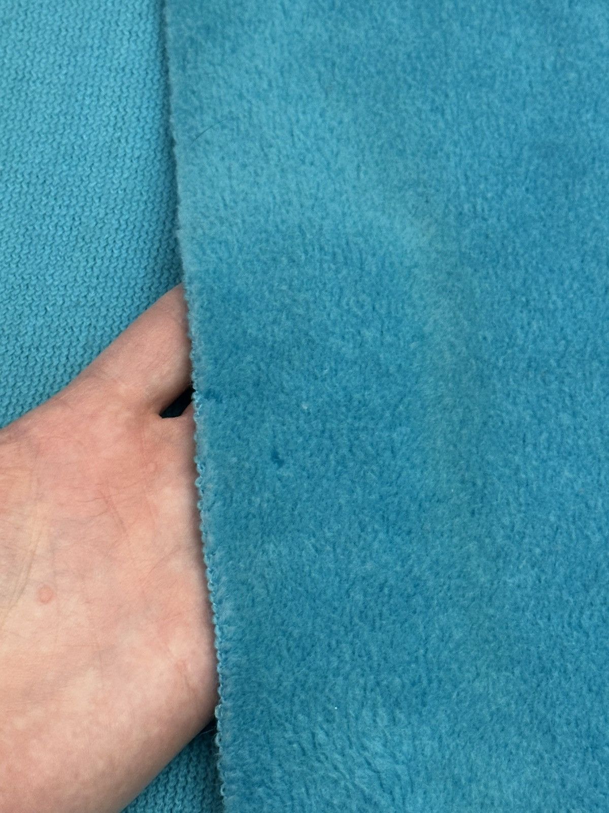 Balmain BALMAIN FW2001 Oversized Fringe Turquoise Scarf decarnin pin Size ONE SIZE - 13 Thumbnail