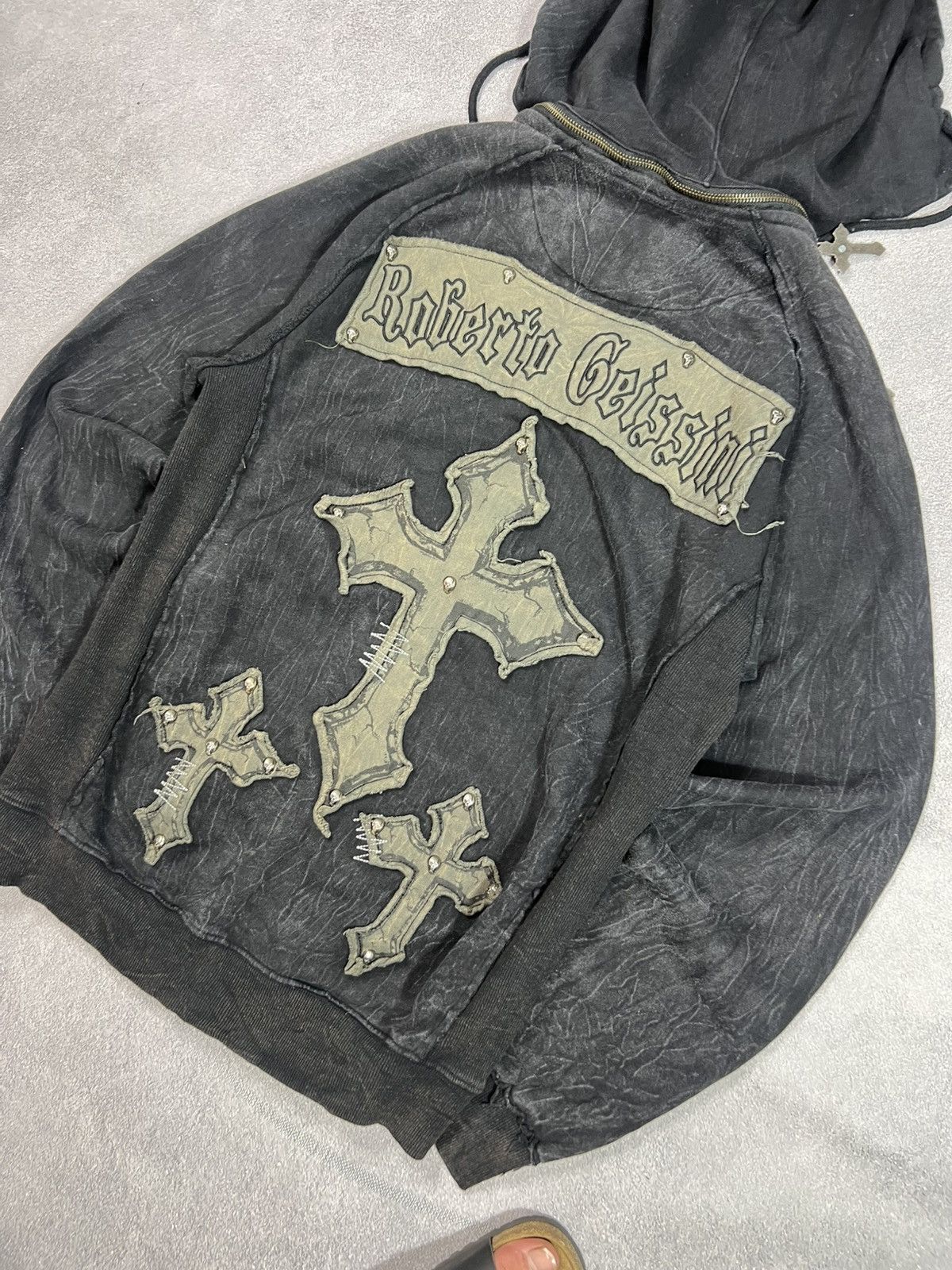 If Six Was Nine 🖤VTG CRAZY🔥 AFFLICTION RICK OWENS HYSTERIC GLAMOUR STYLE JAC Size US L / EU 52-54 / 3 - 16 Thumbnail