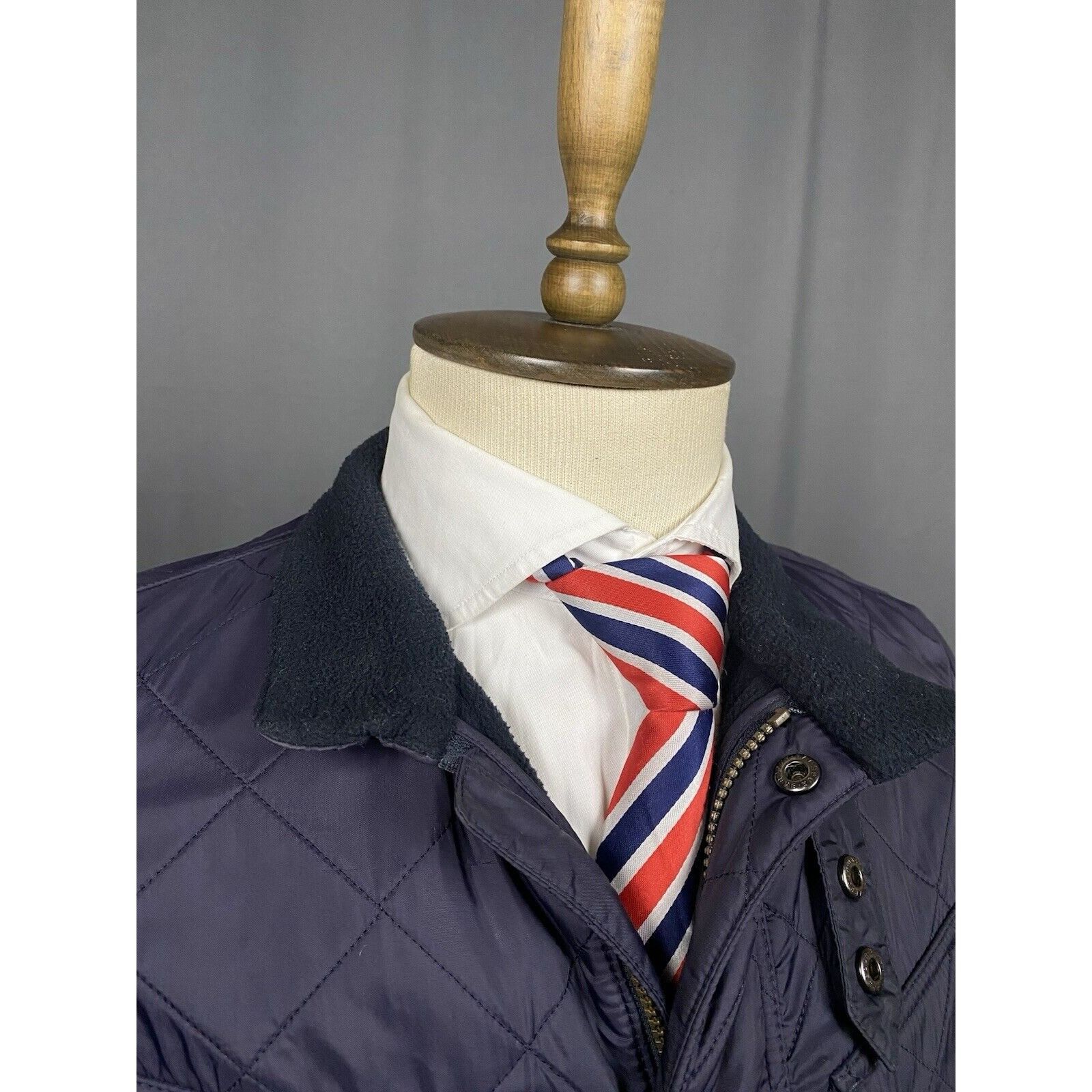 Barbour Barbour International Ariel Polarquilt Mens' Blue Quilted In Size US S / EU 44-46 / 1 - 6 Thumbnail