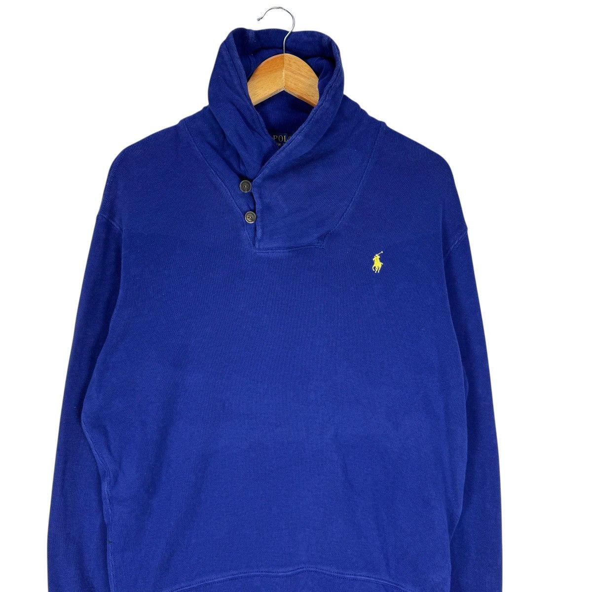 Polo Ralph Lauren 🌟POLO RL SHAWL COLLAR SWEATSHIRT Size US M / EU 48-50 / 2 - 3 Thumbnail