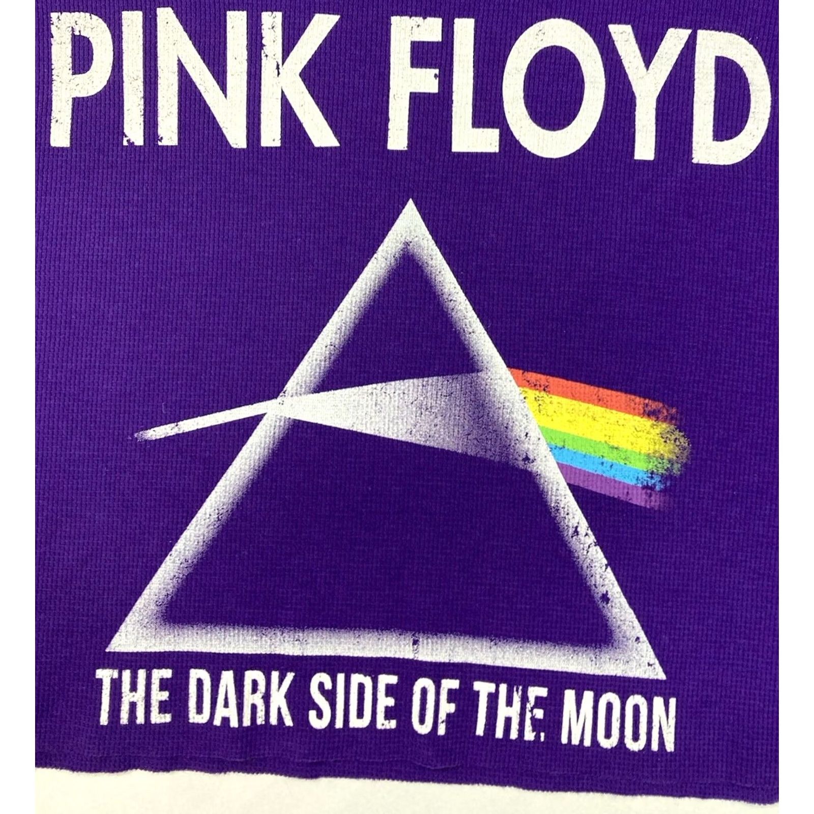 Vintage VINTAGE Pink Floyd Crop Graphic Waffle Knit T-shirt Women Medium Purple Long Sleeve Size M / US 6-8 / IT 42-44 - 2 Thumbnail