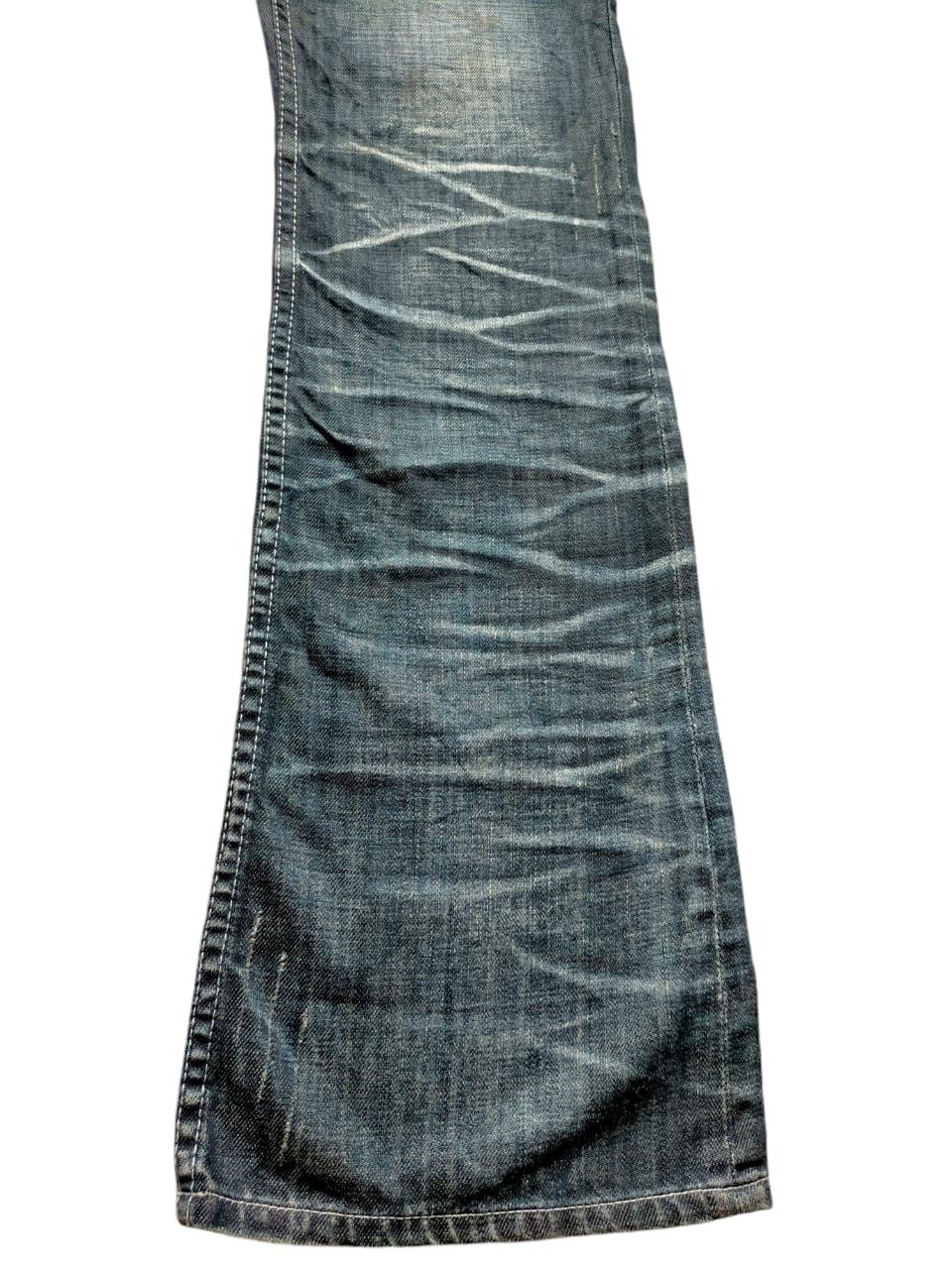If Six Was Nine Flare Jeans Semantic Design Multipocket Zipped Boot cut Size US 33 - 10 Thumbnail