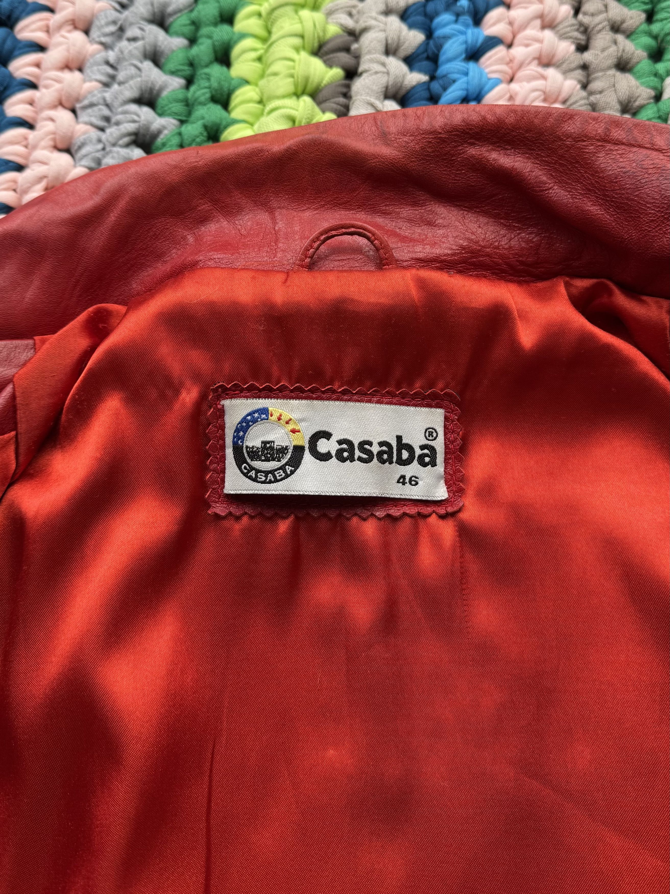 Japanese Brand Vintage Leather Jacket With Belted (ET1)(D15) Size L / US 10 / IT 46 - 9 Thumbnail