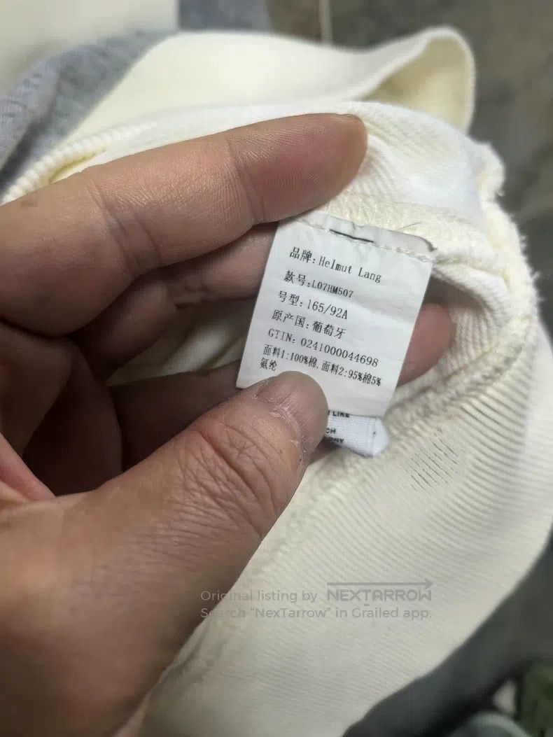 Helmut Lang Helmut Lang Men's hoodie Size US S / EU 44-46 / 1 - 5 Thumbnail