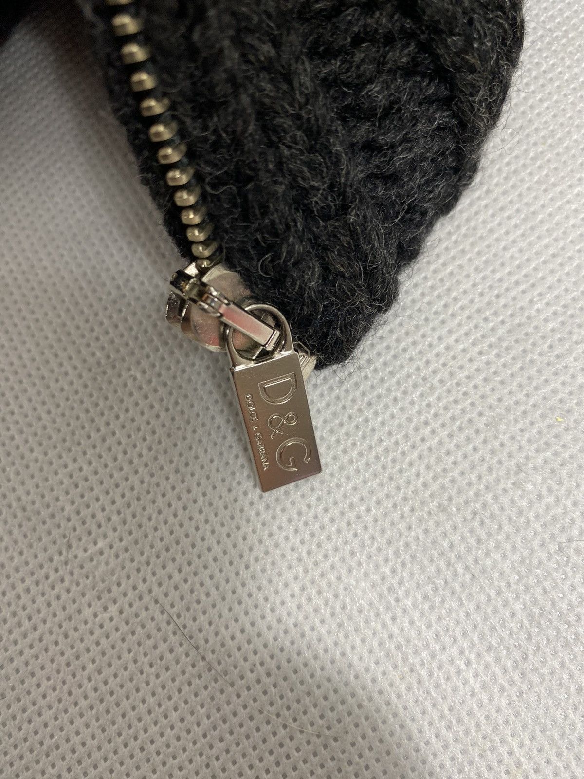 Dolce & Gabbana Vintage D&G Wool Knit Zip Sweater Cardigan size 48 (S-M) Size US S / EU 44-46 / 1 - 5 Thumbnail