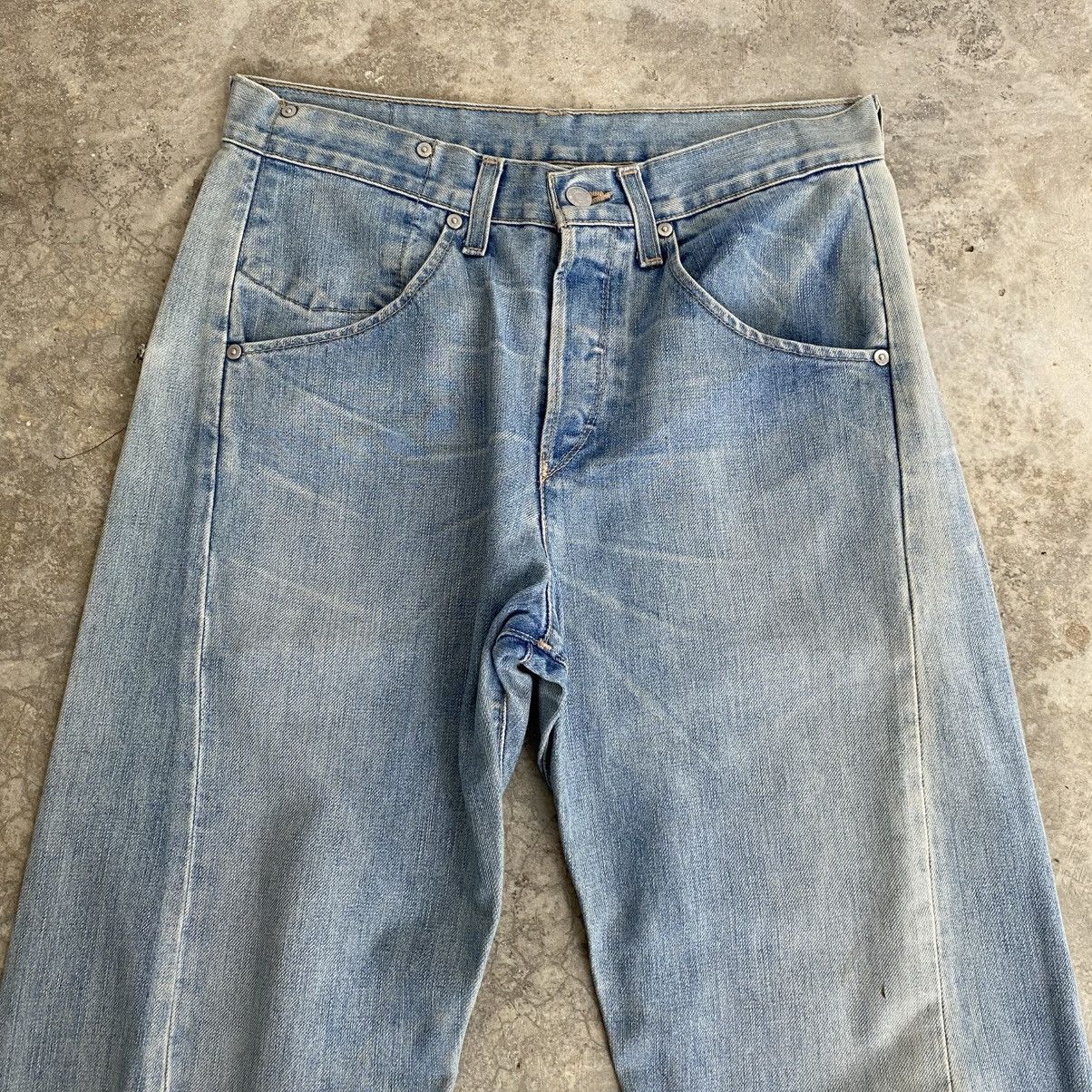 Levi's Vintage Levis Engineered Loose Faded Blue Twisted Leg Jeans Size US 32 / EU 48 - 2 Thumbnail