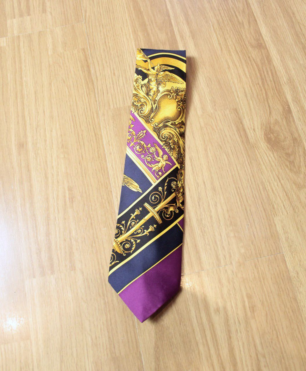 Vintage 🔥 Givenchy Gentleman Paris Silk Tie Art Size ONE SIZE - 2 Thumbnail