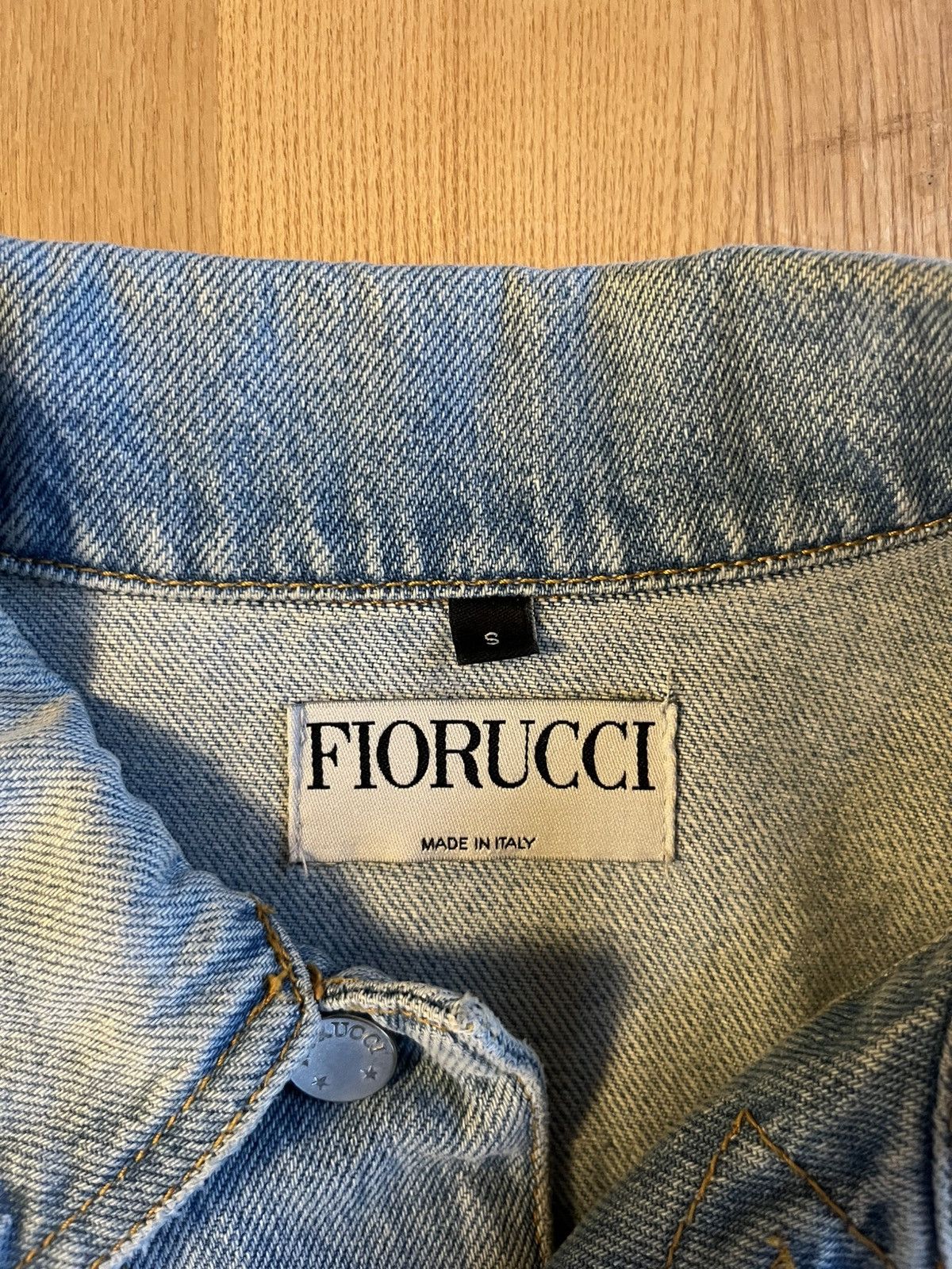 Fiorucci Fiorucci - Nico Denim Jacket Size US S / EU 44-46 / 1 - 3 Thumbnail