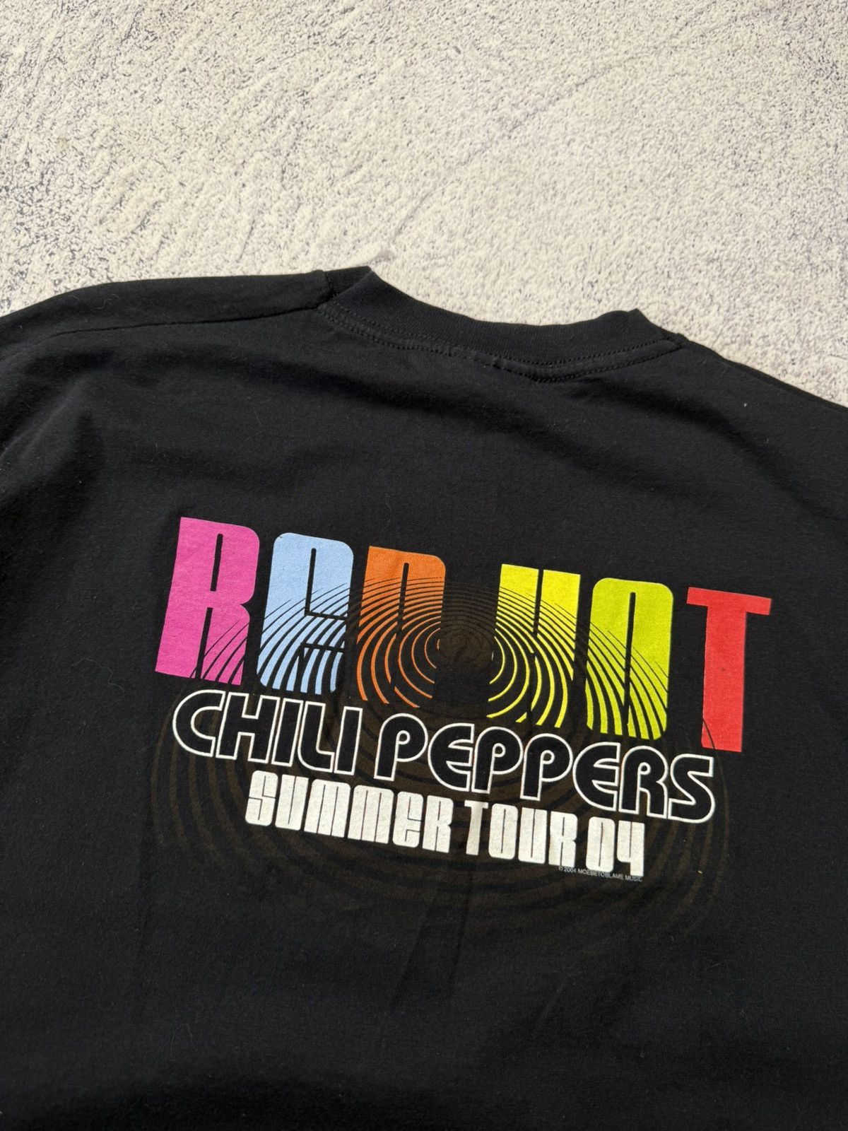 Band Tees 2004 Vintage Red Hot Chili Peppers Summer Tour Band Tee Size US M / EU 48-50 / 2 - 22 Thumbnail