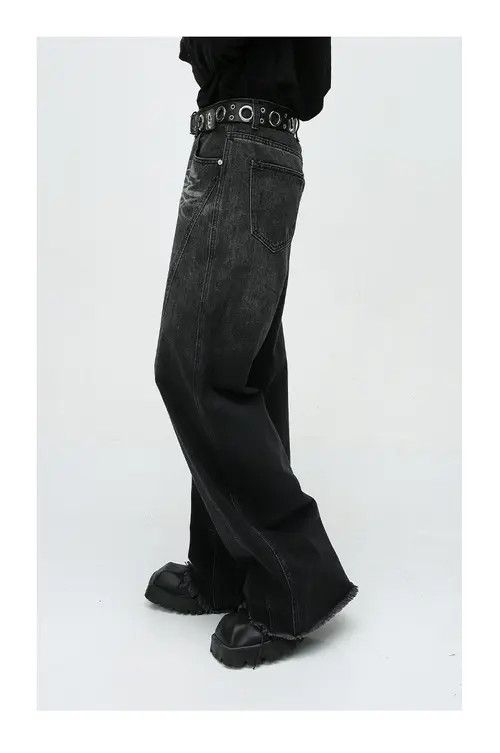 Other Street retro patchwork loose washed jeans Size US 32 / EU 48 - 5 Thumbnail