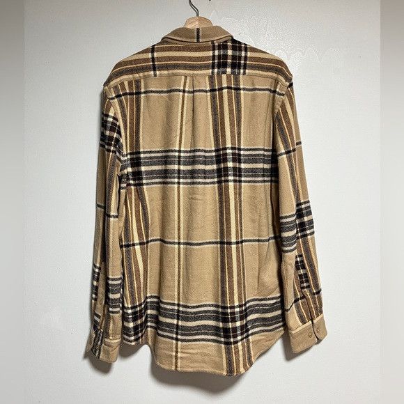 Portuguese Flannel Portuguese Flannel Plaid Shirt - Tan/Brown/Black - Size L Size US L / EU 52-54 / 3 - 9 Thumbnail
