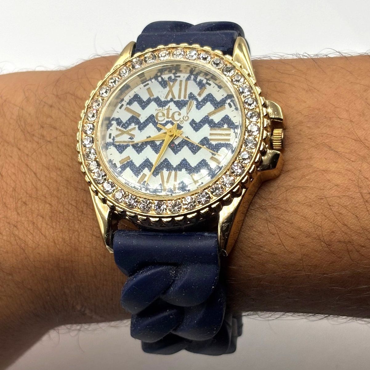 Other Gold & Blue Watch Size ONE SIZE - 2 Thumbnail