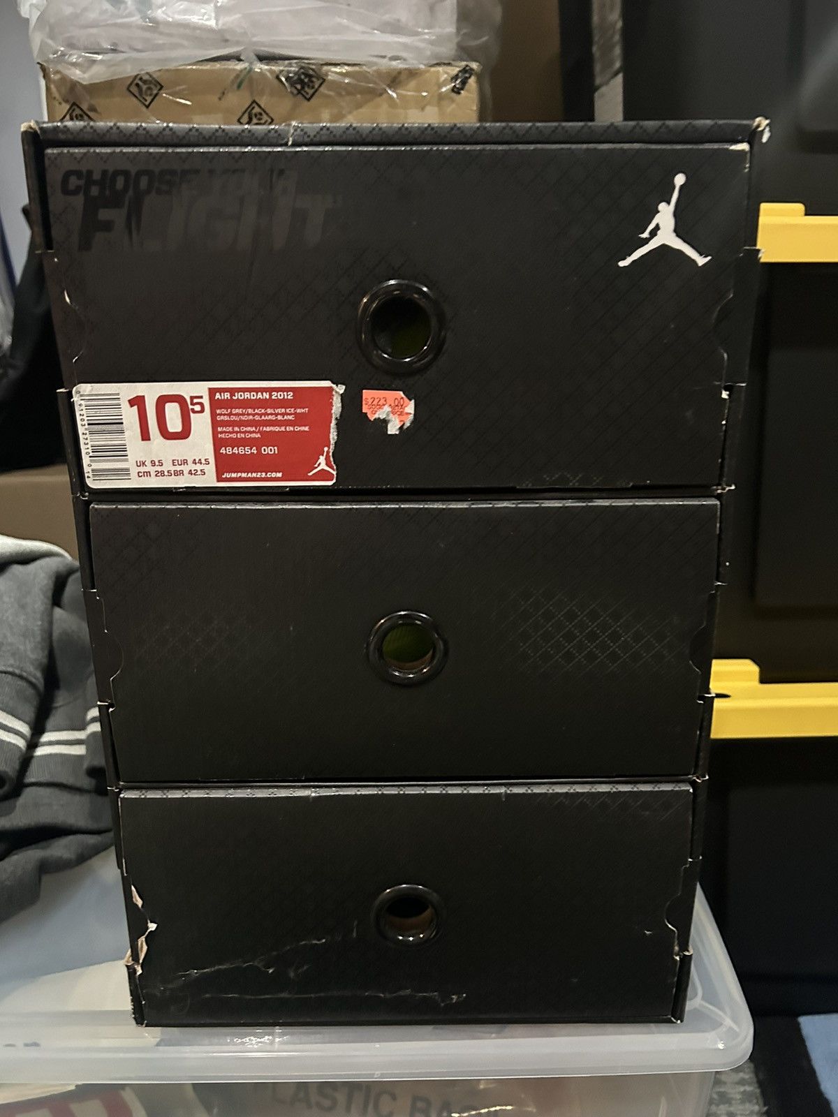 Jordan Brand × Nike × Vintage Jordan 2012 Wolf Grey Size US 10.5 / EU 43-44 - 24 Thumbnail