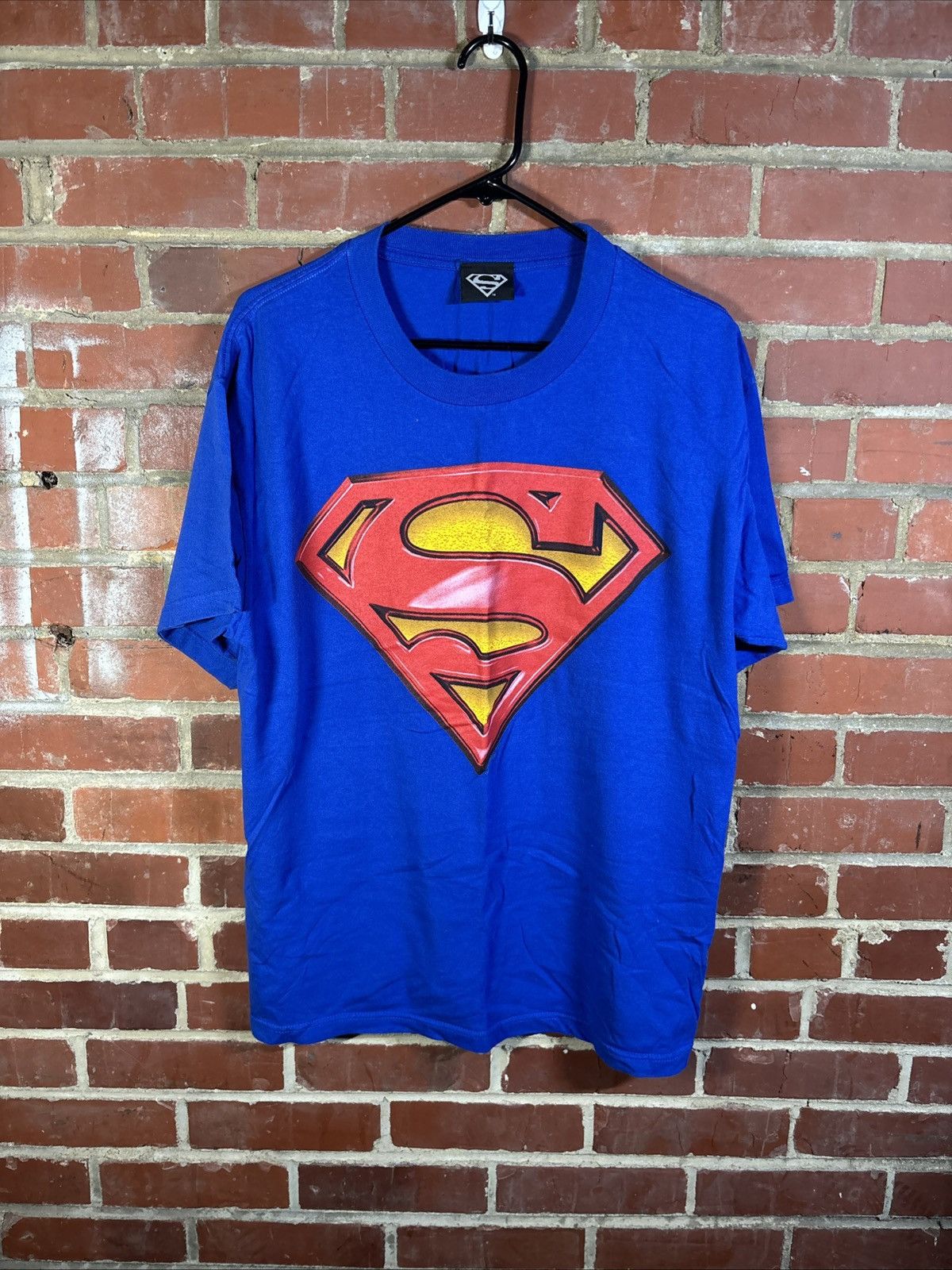 DC Comics Vintage 90s Superman 1997 Shirt Logo Single Stitch Sz L Size US L / EU 52-54 / 3 - 1 Thumbnail
