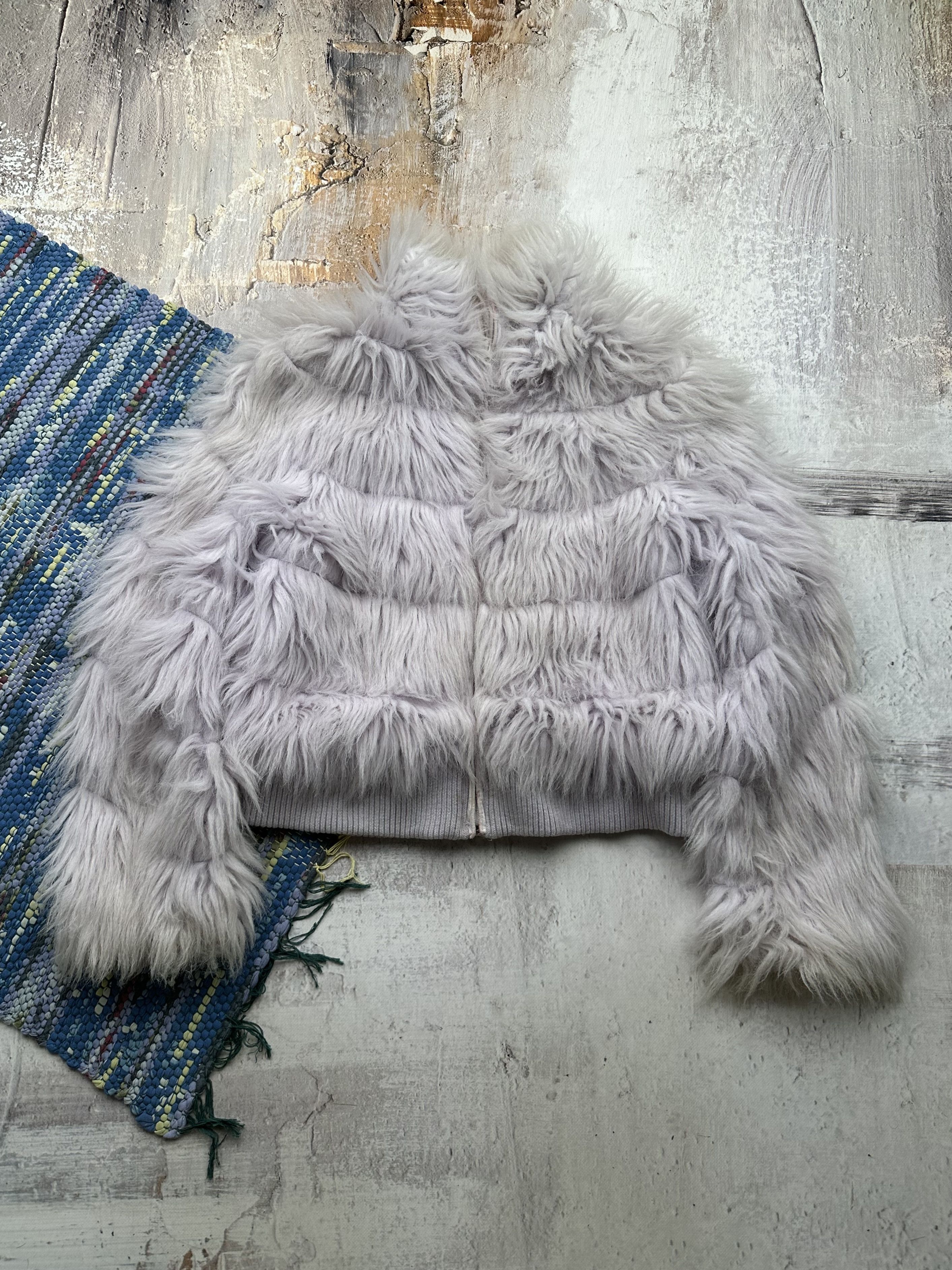 Japanese Brand Vintage Faur Fur Cropped Coat A512(448)D15 Size M / US 6-8 / IT 42-44 - 1 Thumbnail
