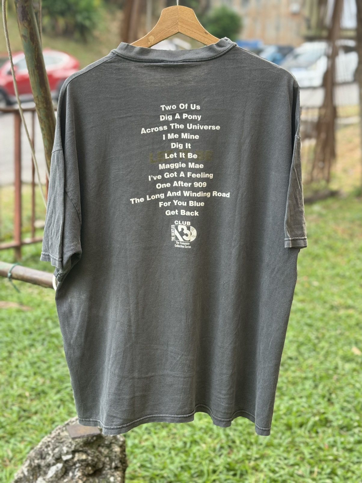 Band Tees Vintage 90s The Beatles Let it be Album nice Faded tees Size US XL / EU 56 / 4 - 2 Thumbnail