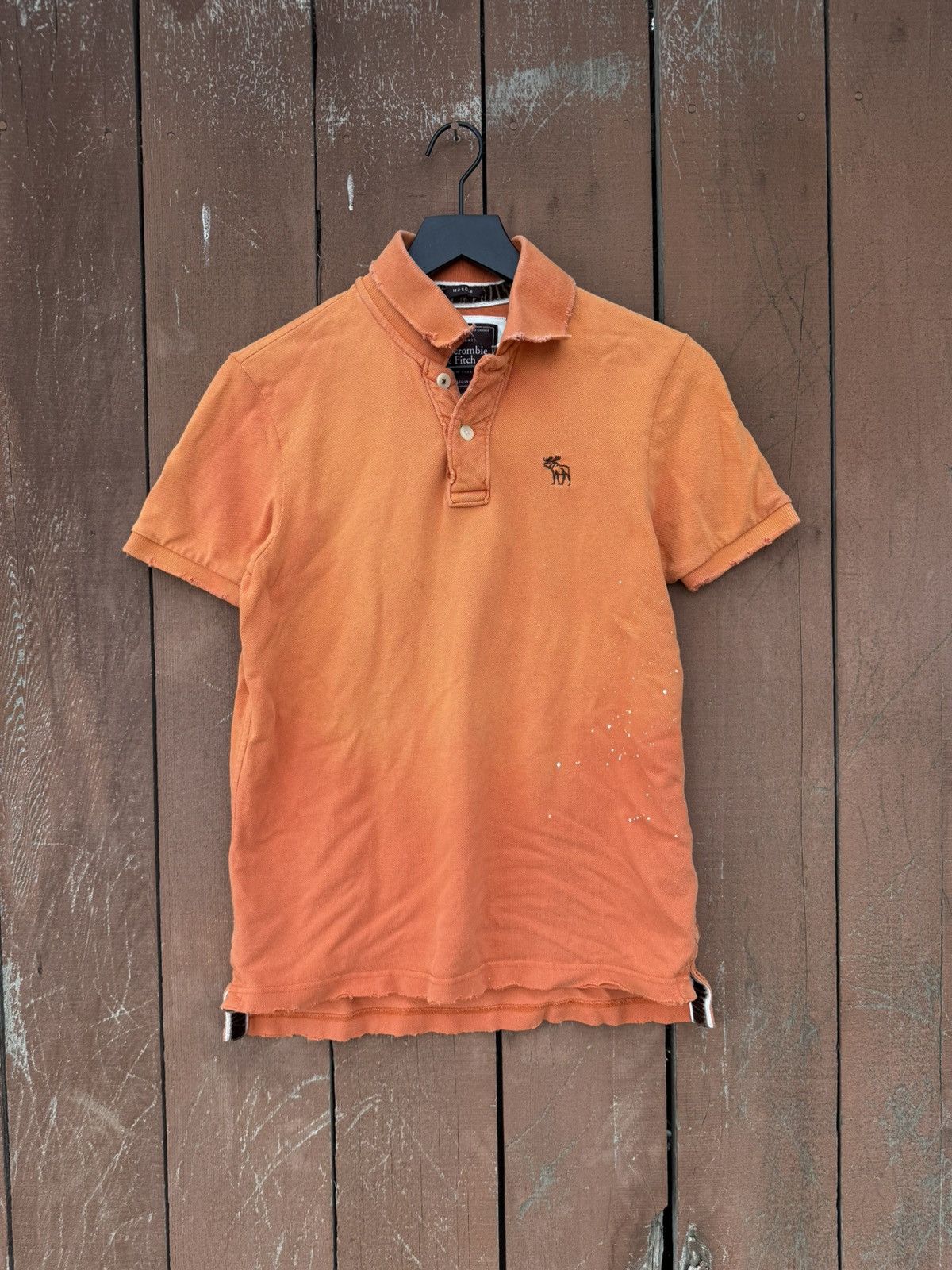 Abercrombie & Fitch Vintage Y2K Abercrombie & Fitch distressed faded polo Size US S / EU 44-46 / 1 - 1 Thumbnail