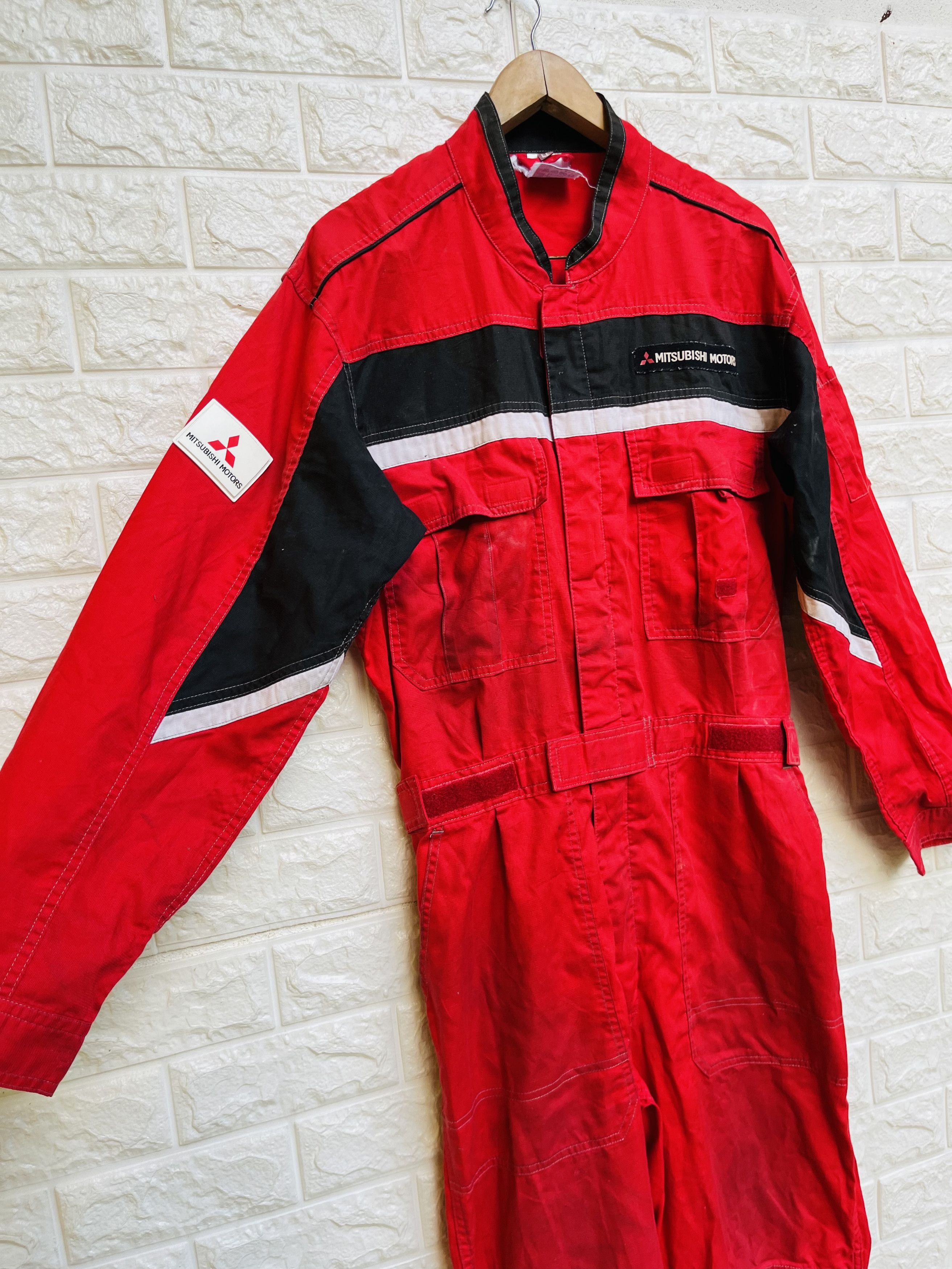 Japanese Brand Vintage Mitsubishi Overall Japanese Designer Fashion Style Size US L / EU 52-54 / 3 - 5 Thumbnail