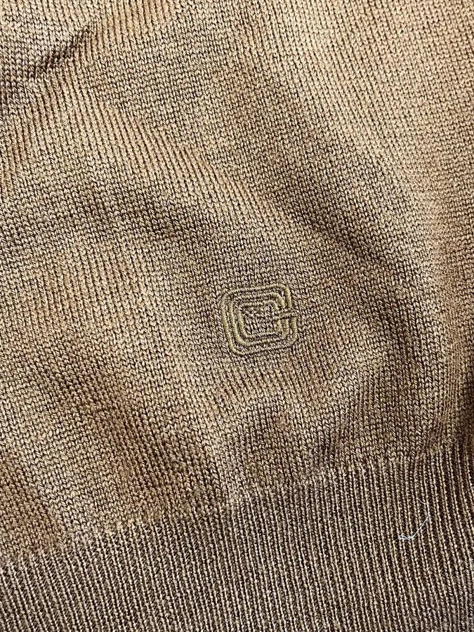 Gucci 2010s Gucci Brown Wool V-Neck Sweater Size US M / EU 48-50 / 2 - 9 Thumbnail