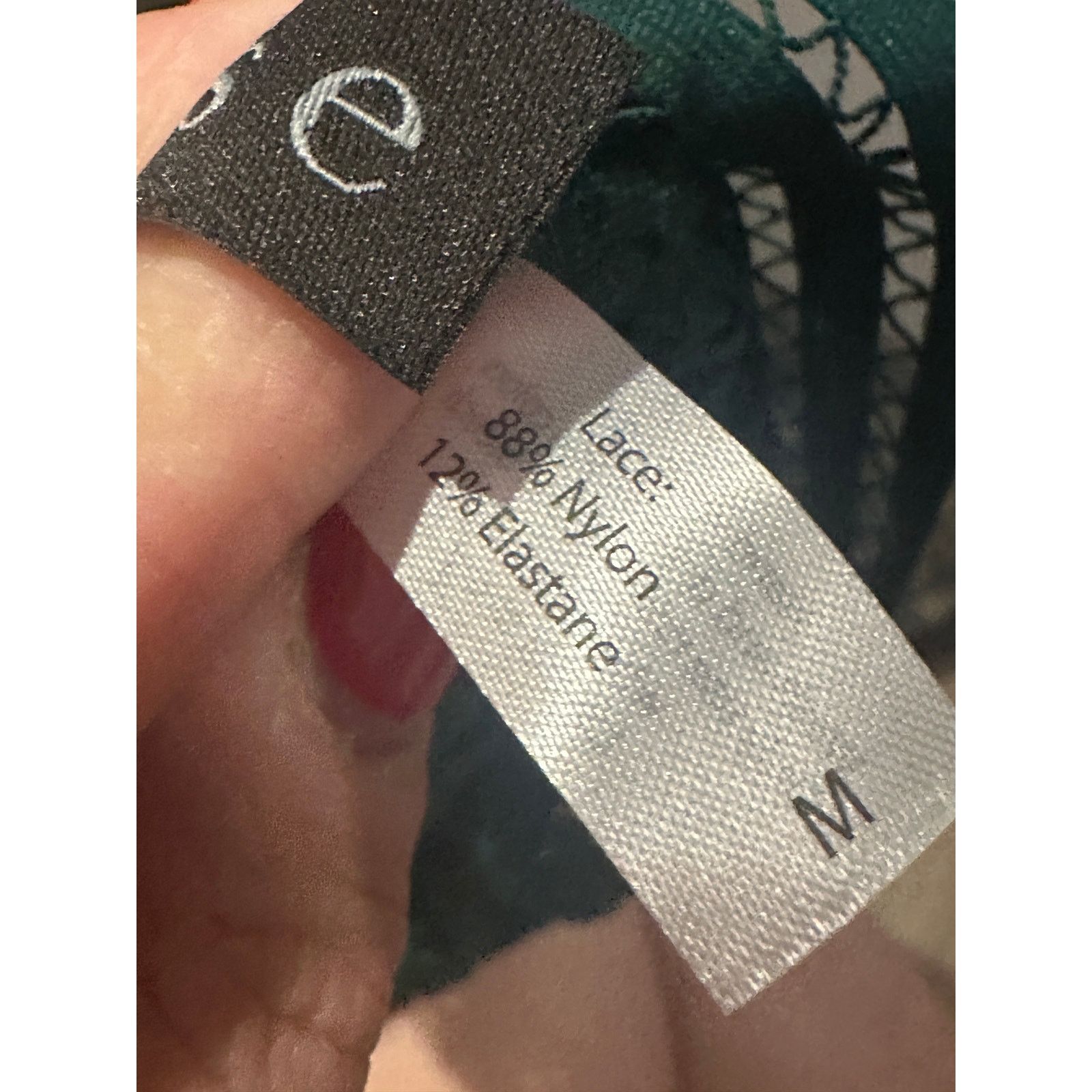 Anthropologie Else Green Baroque Geometric Print Lingerie High Waist Brief Size ONE SIZE - 7 Thumbnail