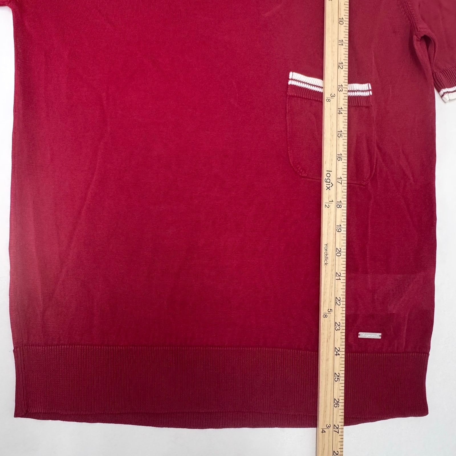Dsquared2 DSQUARED2 Red Sweater T-Shirt Lightweight Made in Italy Size S / US 4 / IT 40 - 7 Thumbnail