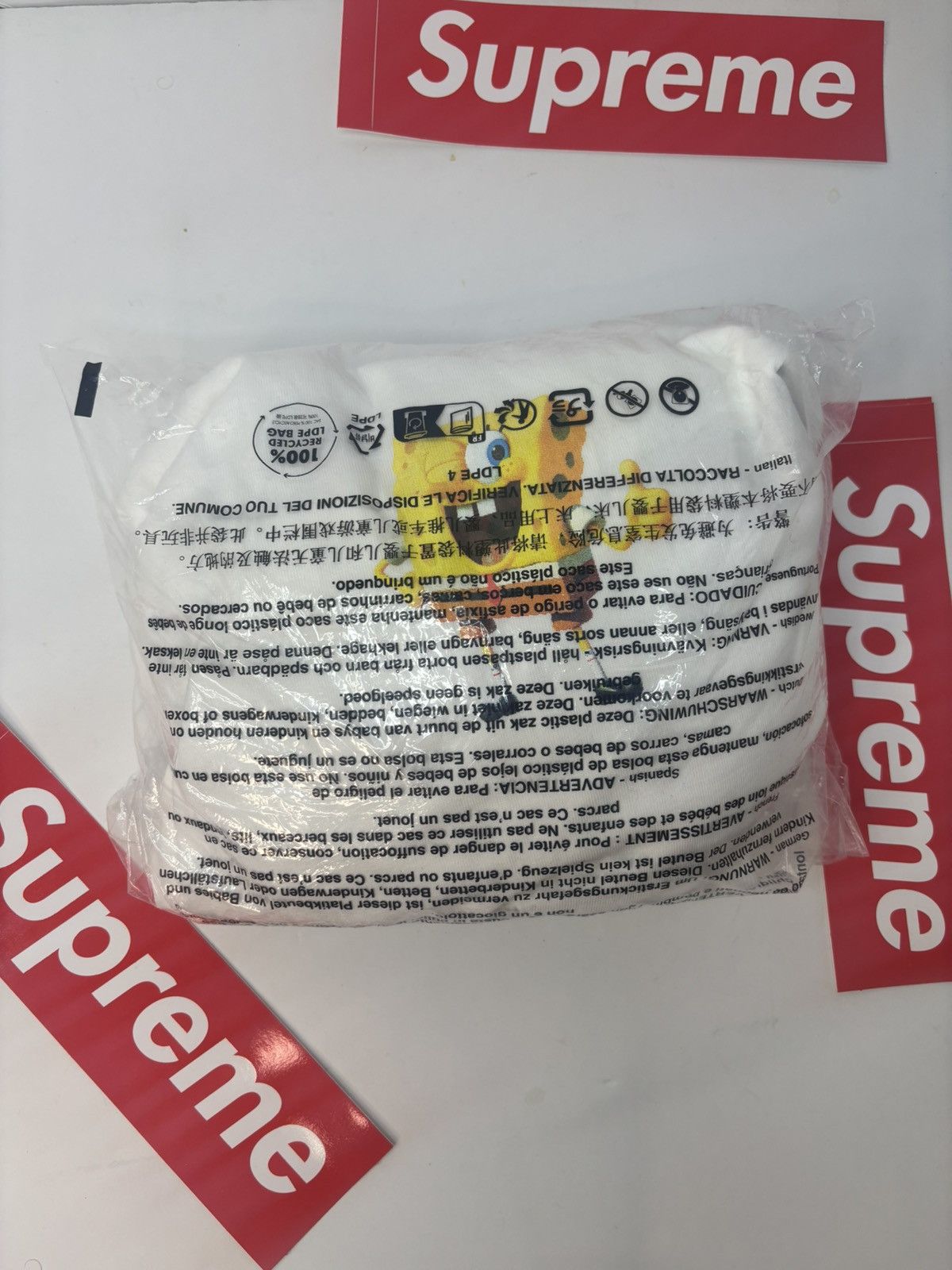 Supreme SpongeBob Castelli Racing L/S T SpongeBob SquarePants