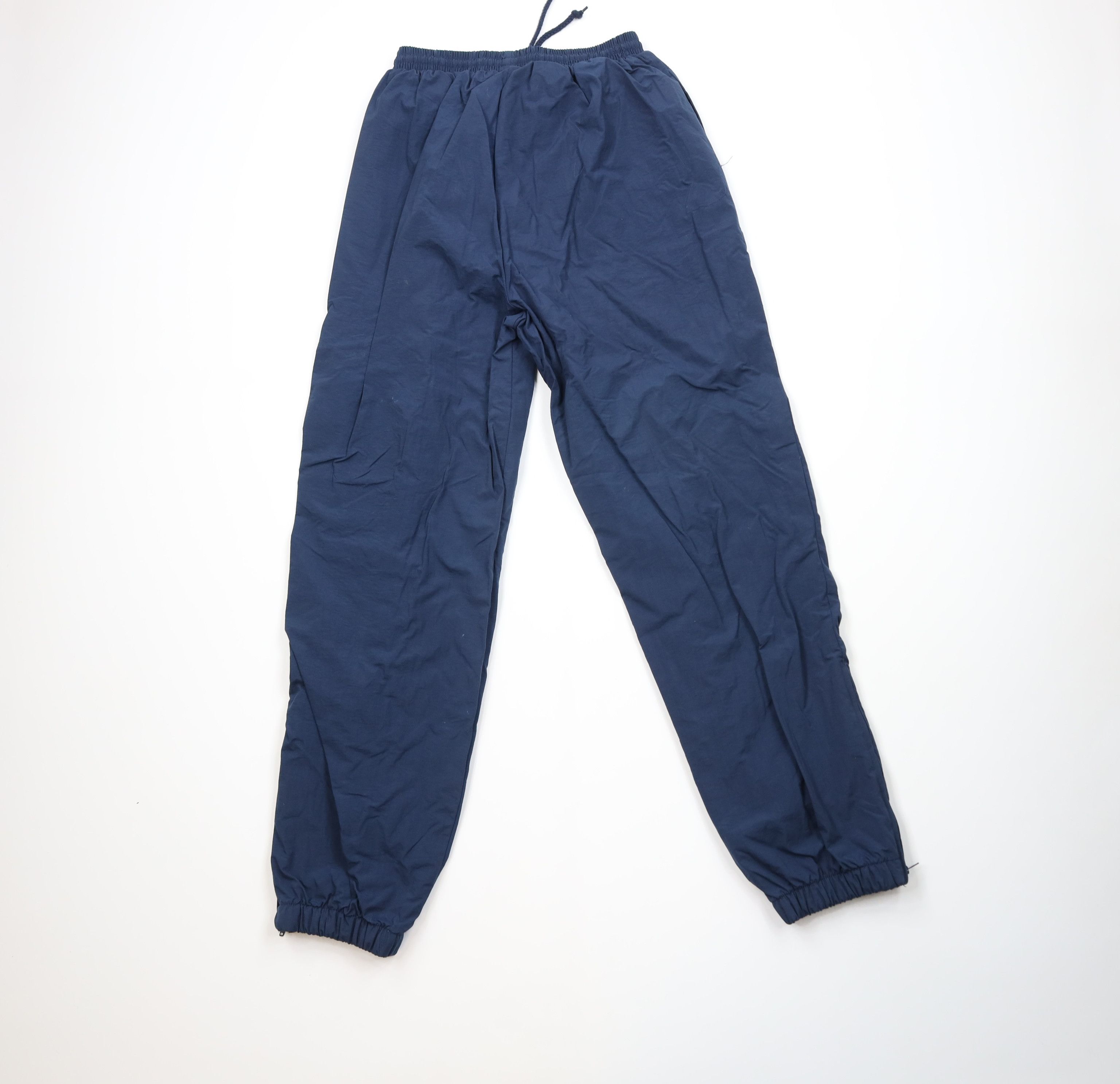 Vintage Vintage 90s Streetwear Lined Windbreaker Joggers Pants Blue Size US 36 / EU 52 - 12 Thumbnail