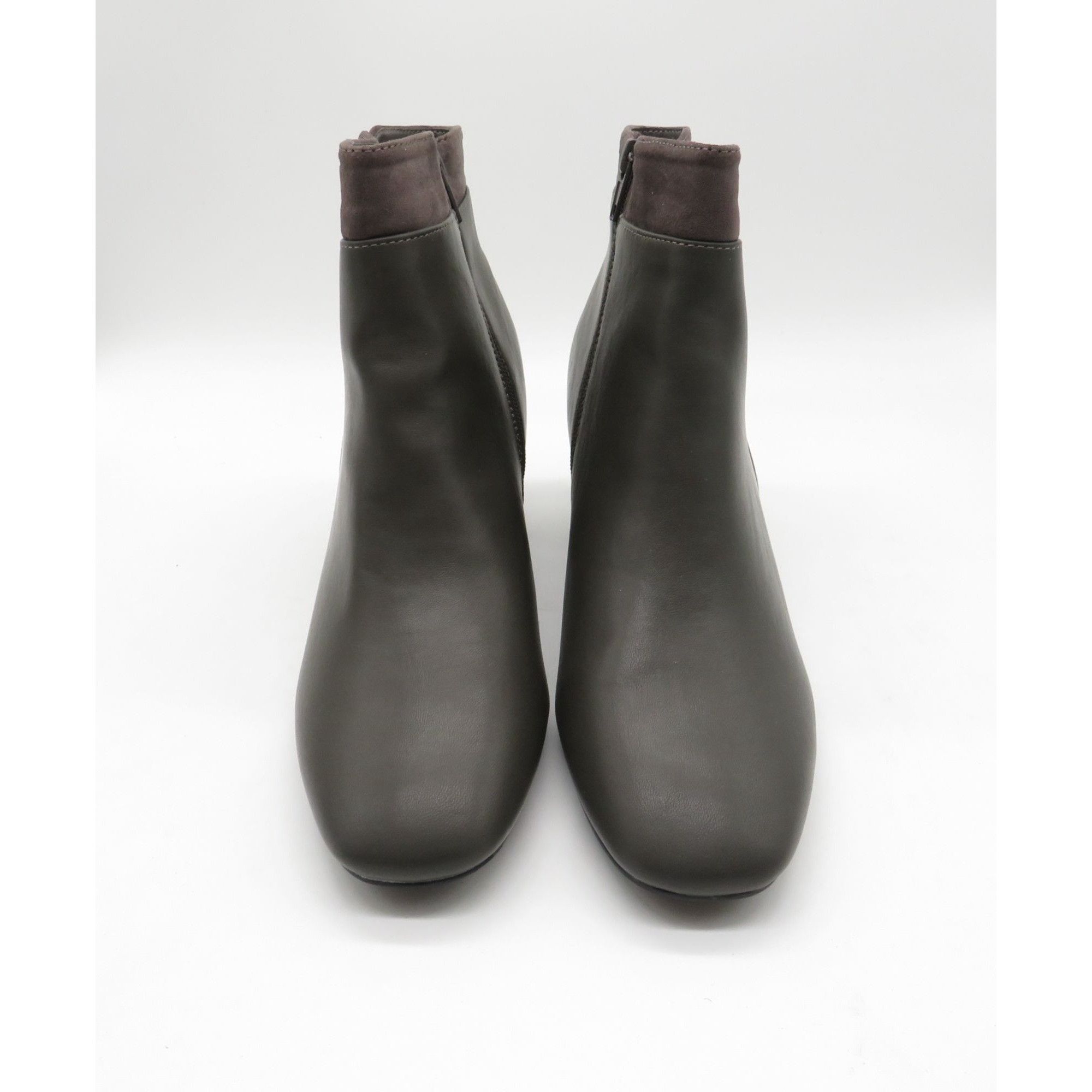Other Bella Vita Medley Women's Grey Ankle Boots With Super Suede Size US 11 / IT 41 - 3 Thumbnail