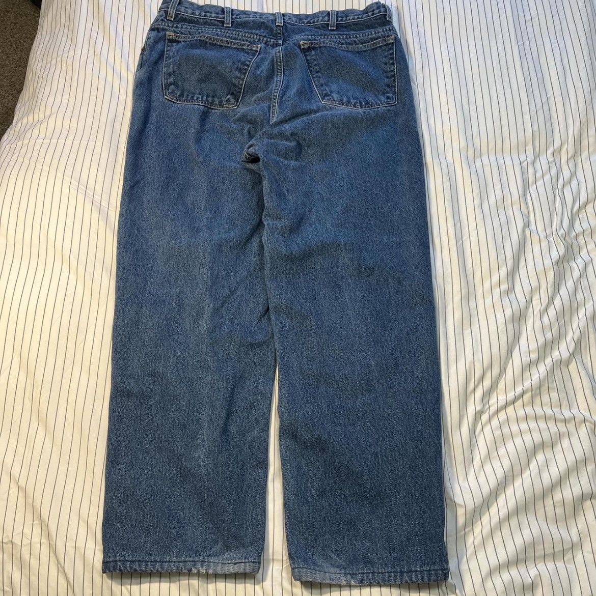 Cabelas × Vintage 36x30 Cabelas Flannel Lined Heavyweight Baggy Jeans Size US 36 / EU 52 - 2 Thumbnail