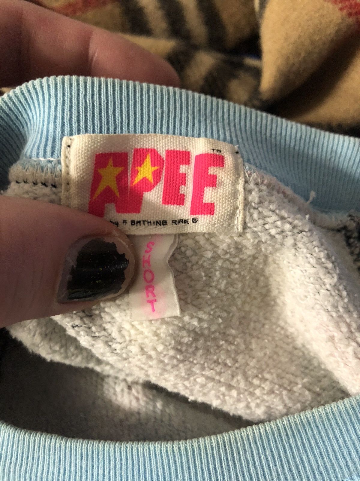 Bape Bape cotton candy crewneck Size S / US 4 / IT 40 - 4 Thumbnail