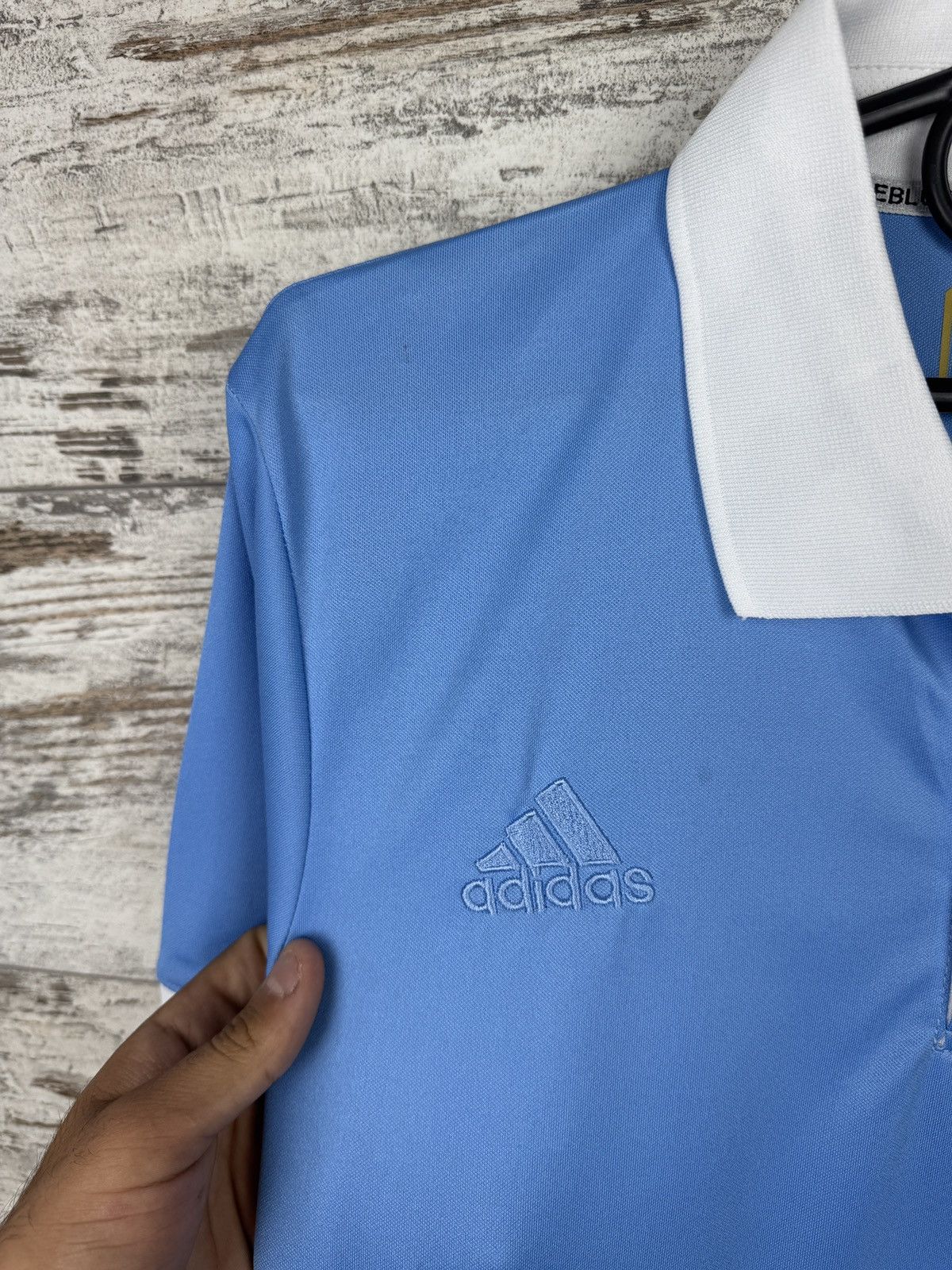 Adidas Mens Vintage Adidas Japan national team hone away T-shirt Size US M / EU 48-50 / 2 - 7 Thumbnail