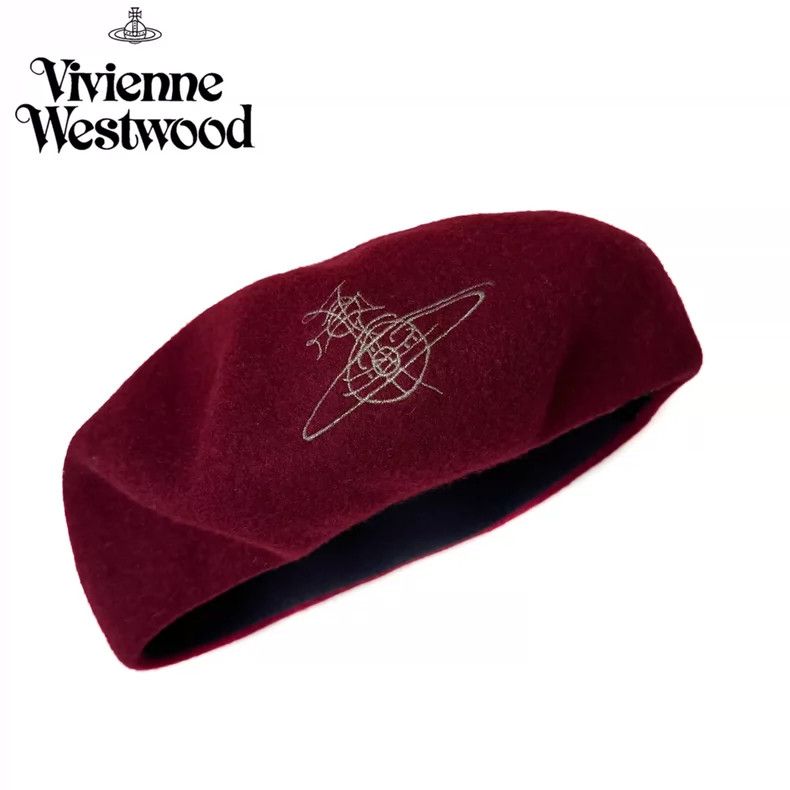 Vivienne Westwood Vivienne Westwood Saturn marks the beret Size ONE SIZE - 1 Thumbnail