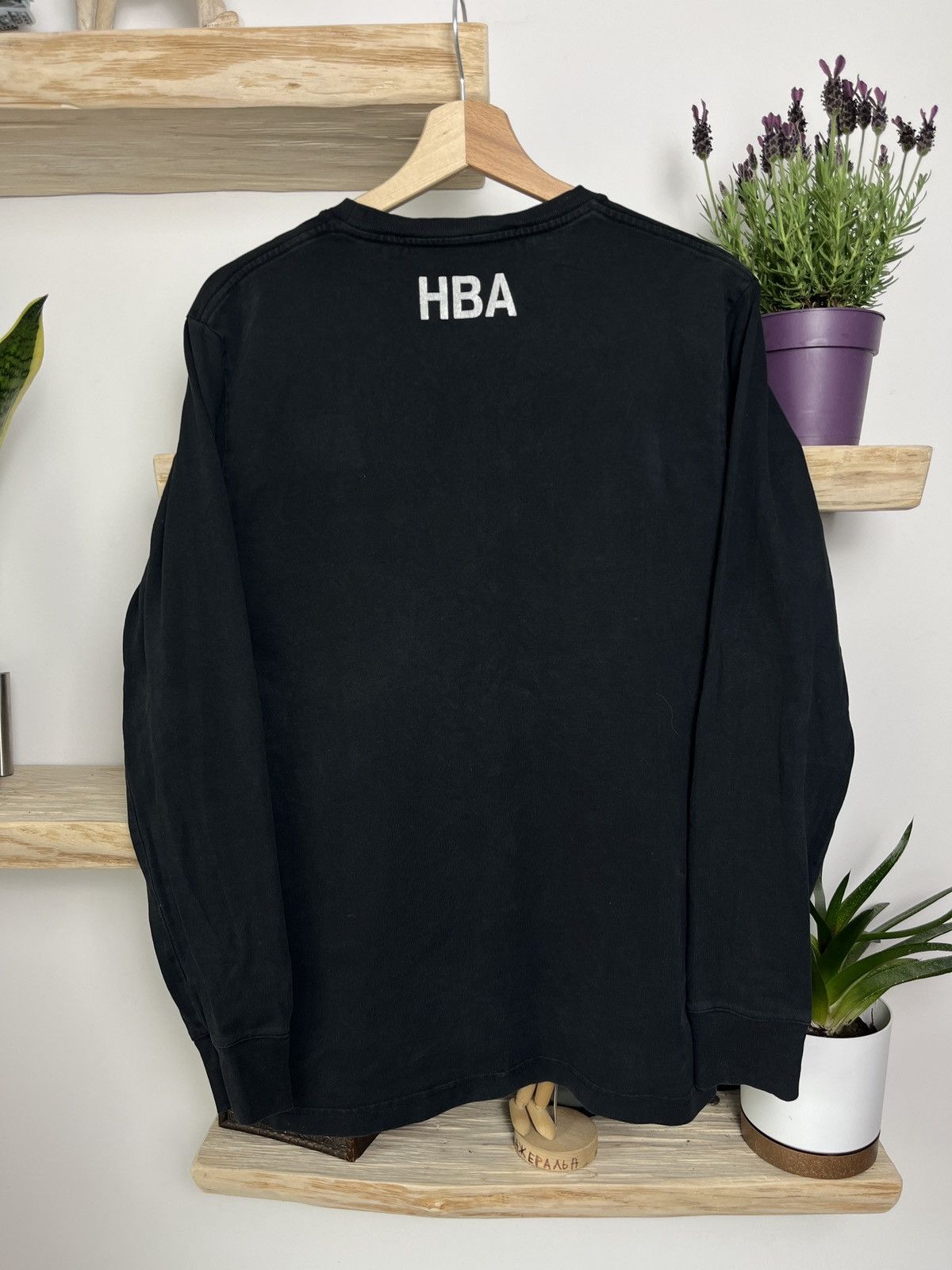 Hood By Air Hood By Air HBA SS15 white logo long sleeves avant garde y2k Size US S / EU 44-46 / 1 - 2 Thumbnail