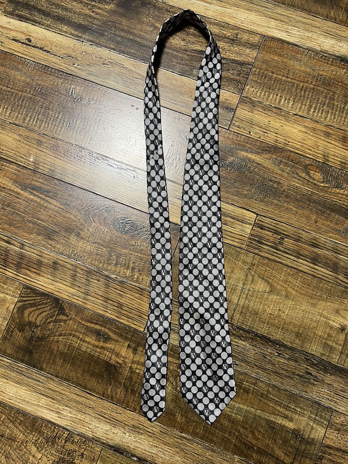 Versace VERSACE COLLECTION SILK MONOGRAM TIES MADE IN ITALY Size ONE SIZE - 3 Thumbnail