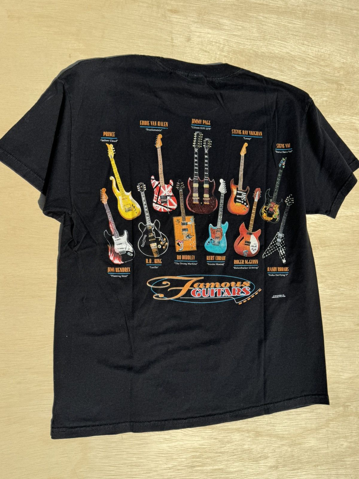 Band Tees × Vintage 1999 Kurt Cobain Famous Guitars Vintage 90’s Rock Band Shirt Size US L / EU 52-54 / 3 - 2 Thumbnail