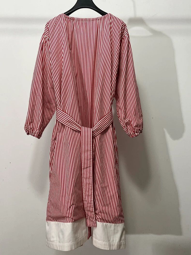Comme des Garcons Comme Des Garcons Striped Draped Dress Size XS / US 0-2 / IT 36-38 - 5 Thumbnail