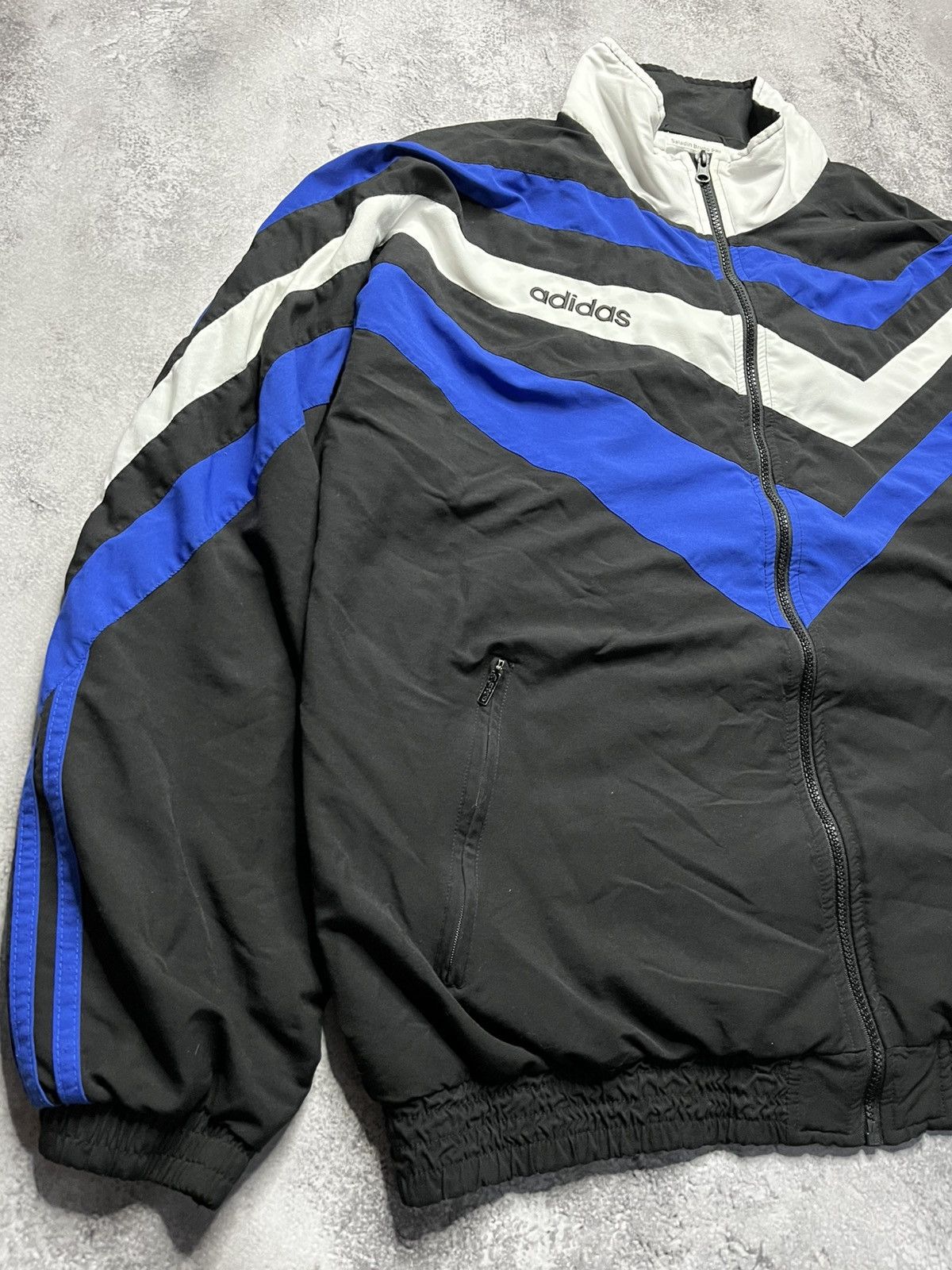 Adidas Vintage 90’s Adidas Zip Jacket Men’s L Size US L / EU 52-54 / 3 - 2 Thumbnail