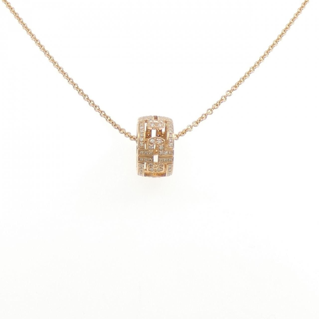 Bvlgari Bvlgari Bvlgari Parentesi 750 Pink Gold Diamond Necklace Precious Metal Necklace DUTY FREE for USA Size ONE SIZE - 1 Thumbnail