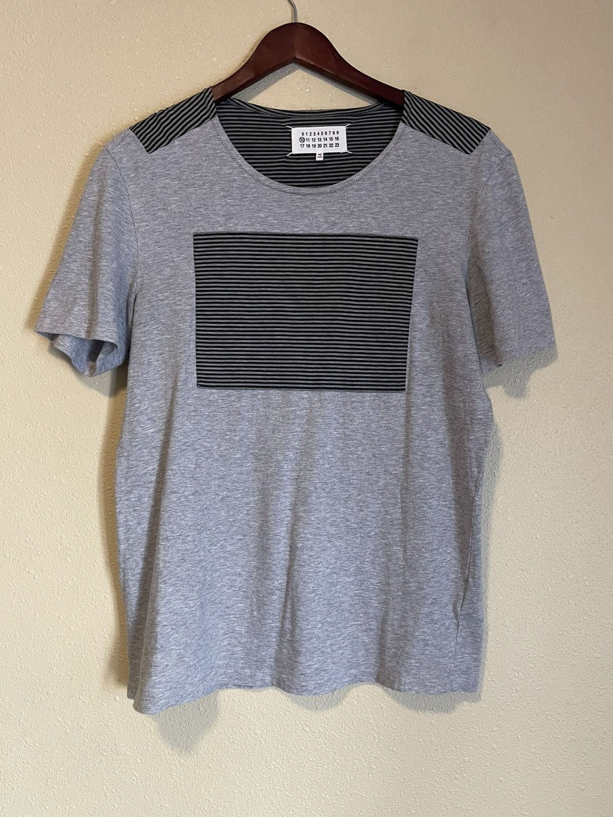 image of Maison Margiela Maison Martin Margiela Men’S Tshirt Size 44 in Grey, Men's