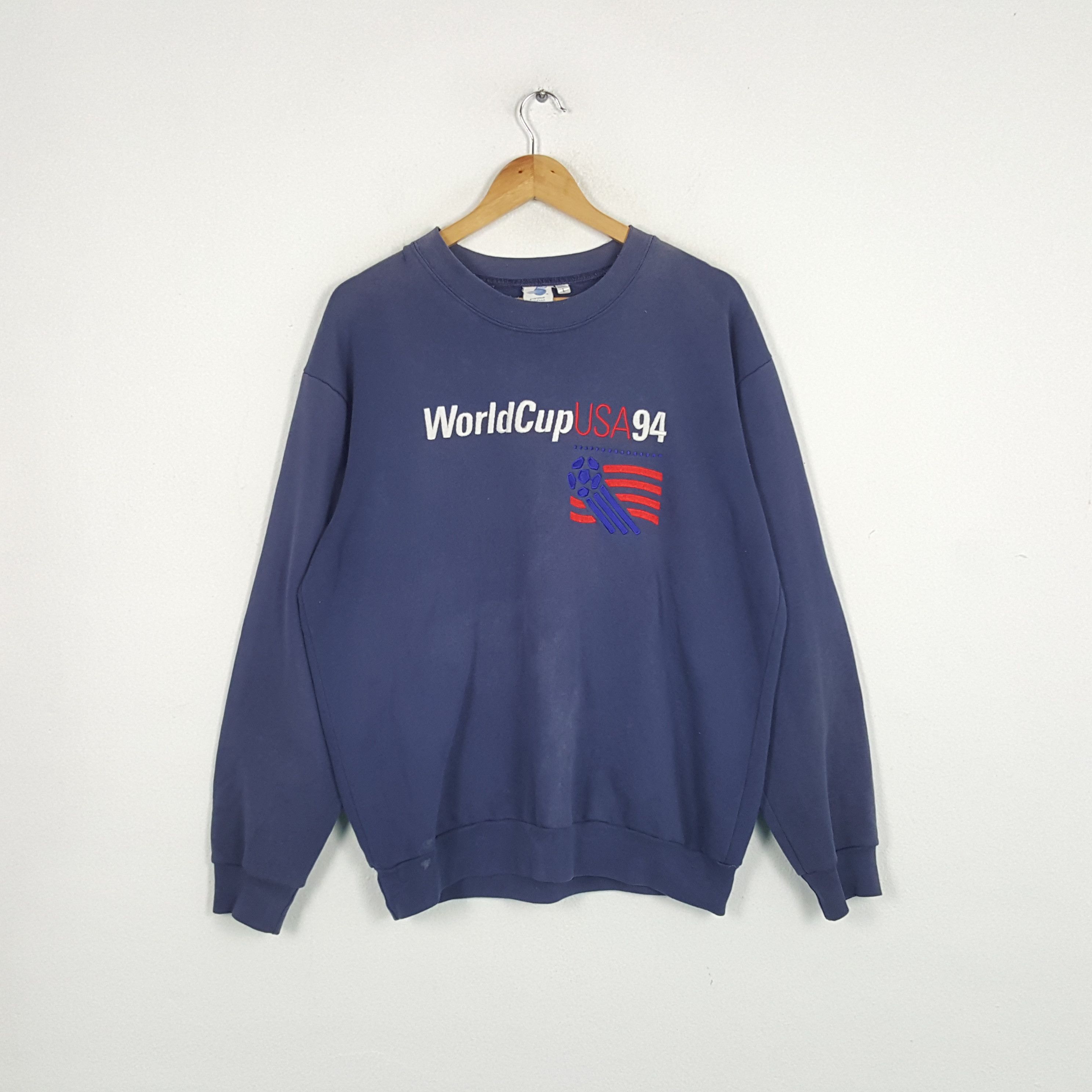 USA Olympics × Vintage Vintage 90's World Cup USA 94 Sports Style Sweatshirt Size US L / EU 52-54 / 3 - 1 Thumbnail
