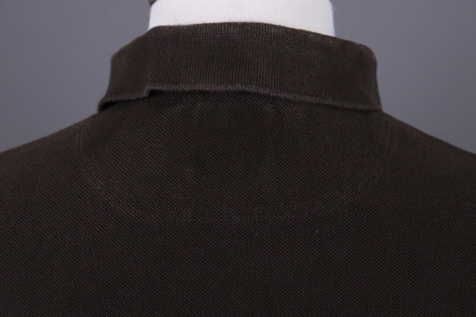La Martina La Martina Brown Long Sleeve Rugby Polo Shirt Size L Size US L / EU 52-54 / 3 - 12 Thumbnail
